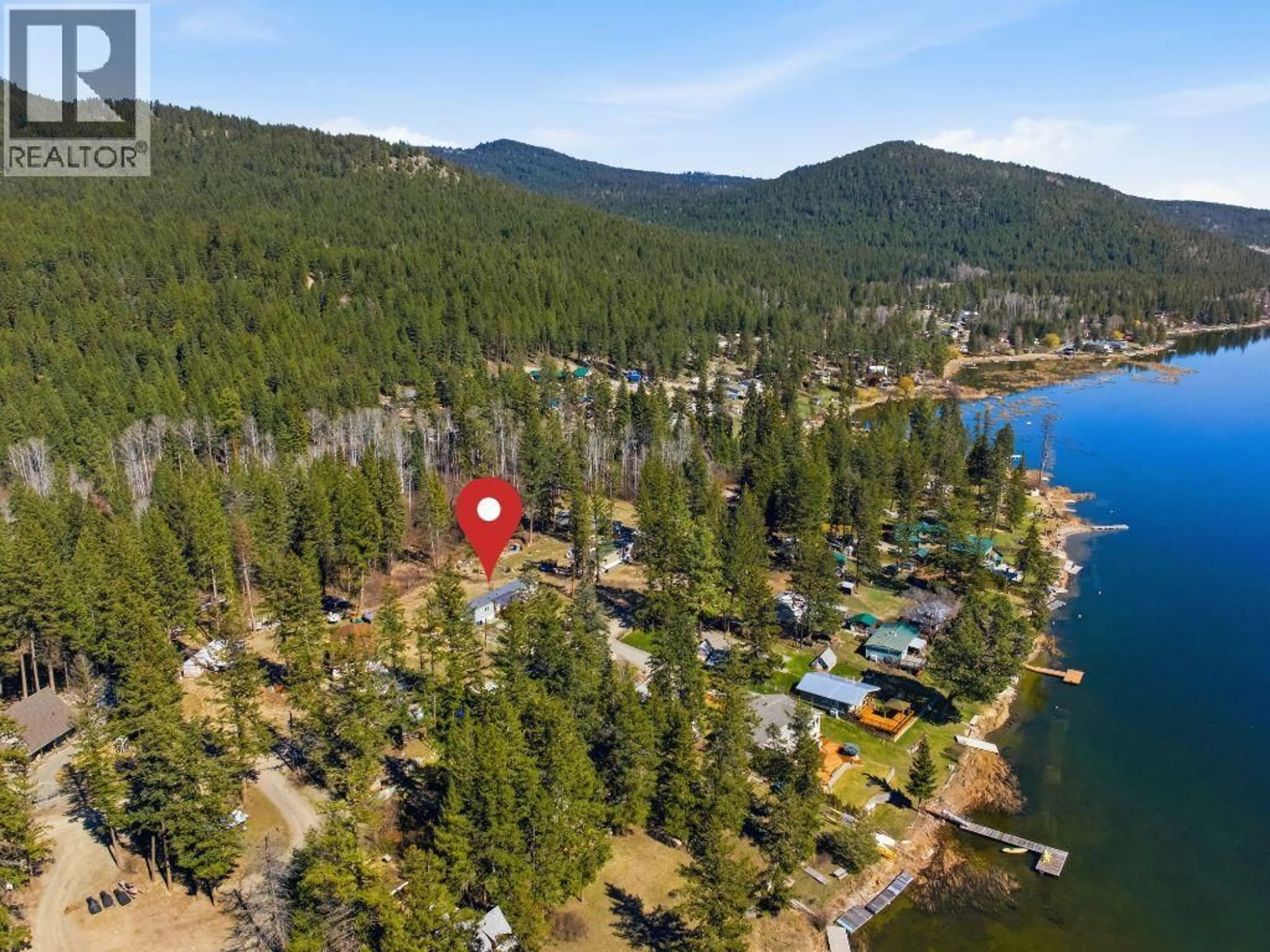A pic from outside/outdoor area/front of a property/back of a property/a pic from drone, water/lake/river/ocean view for 2263 OJIBWAY ROAD, Kamloops British Columbia V2H1P1