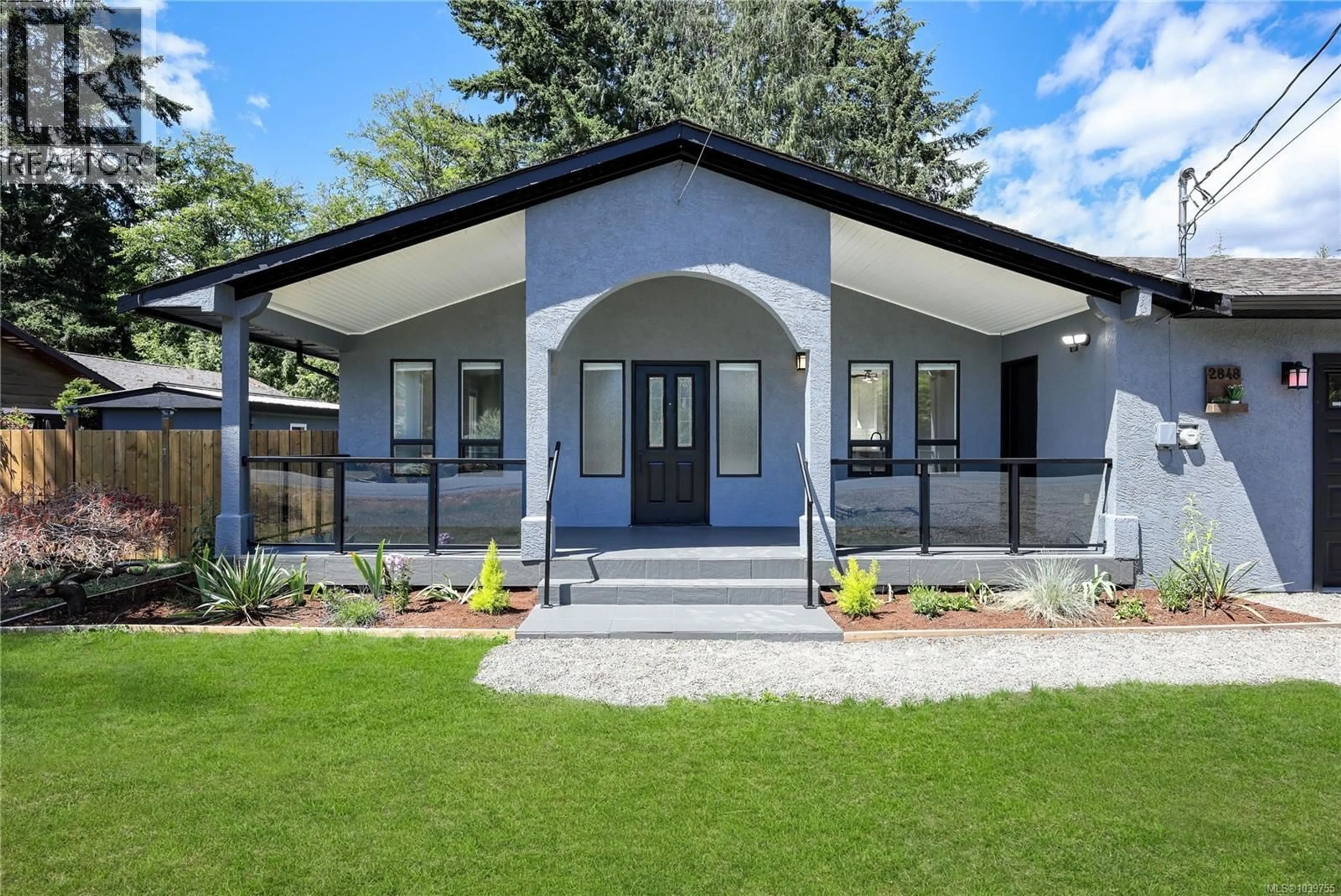 Home with vinyl exterior material, street for 2848 GREGORY ROAD, Shawnigan Lake British Columbia V0R2W1