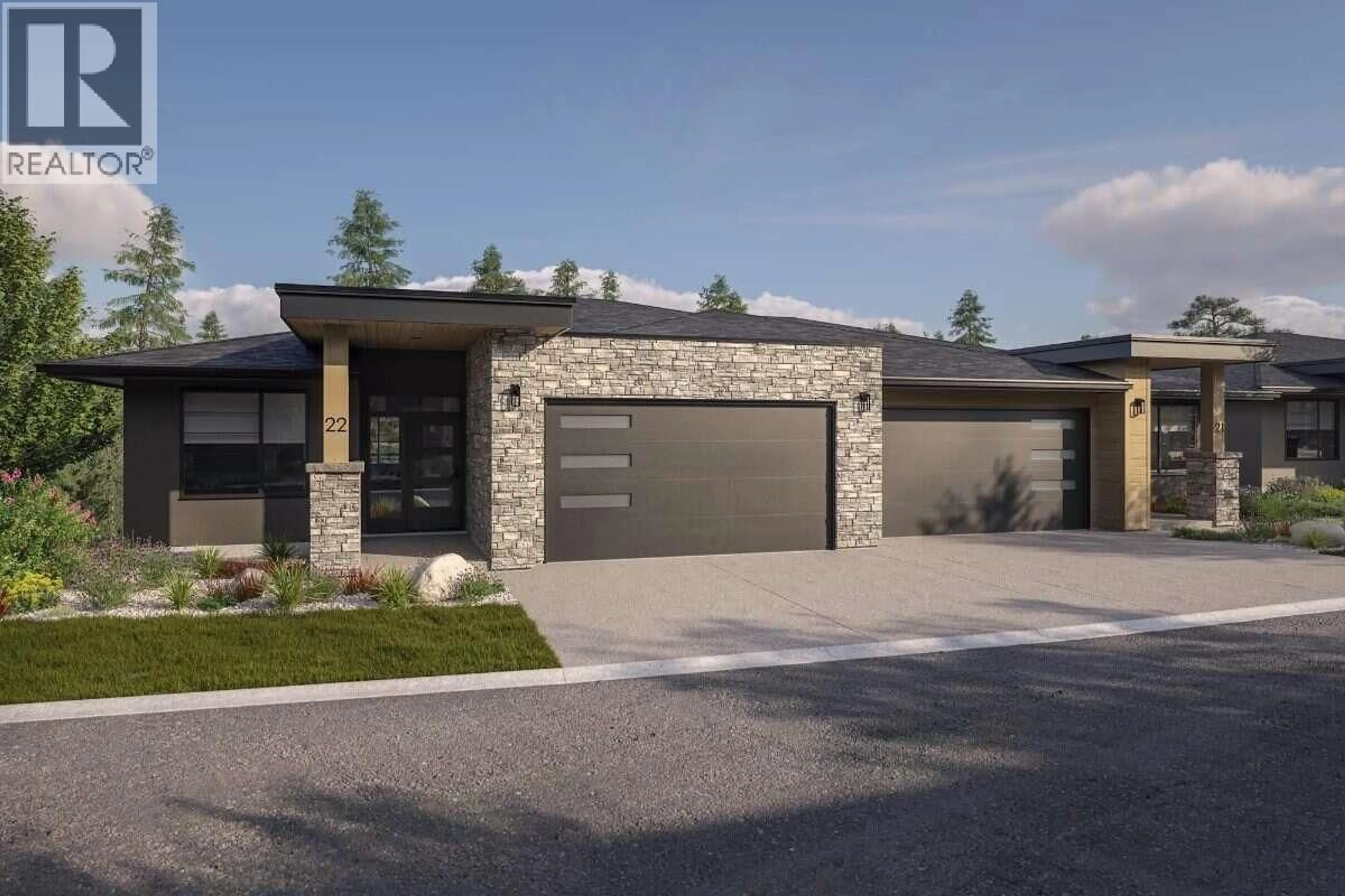 Home with brick exterior material, street for 21 - 1720 HIDDEN HILLS DRIVE, Kelowna British Columbia V1V0J5