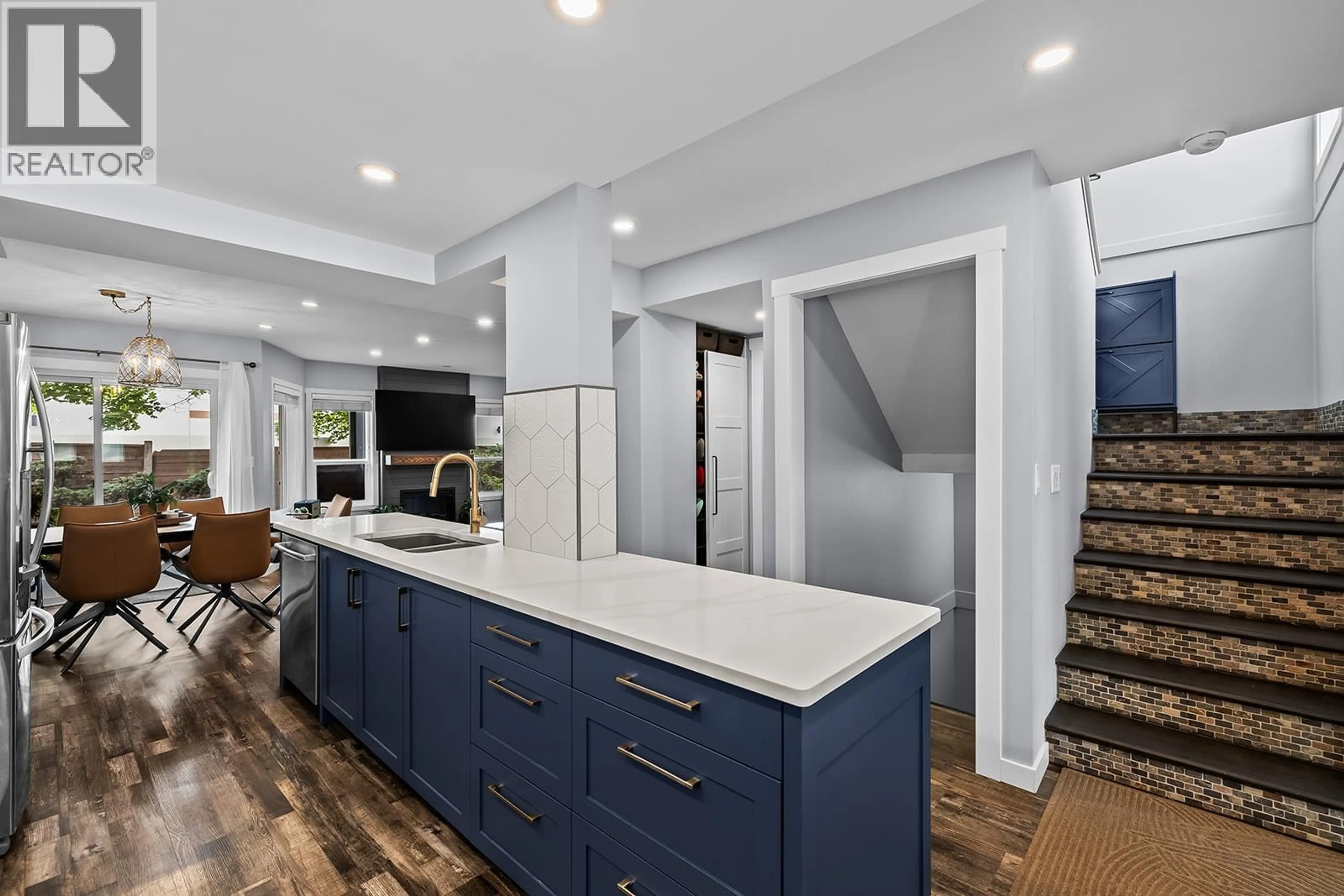 Open concept kitchen, ceramic/tile floor for 502 - 2125 BURTCH ROAD, Kelowna British Columbia V1Y8N1