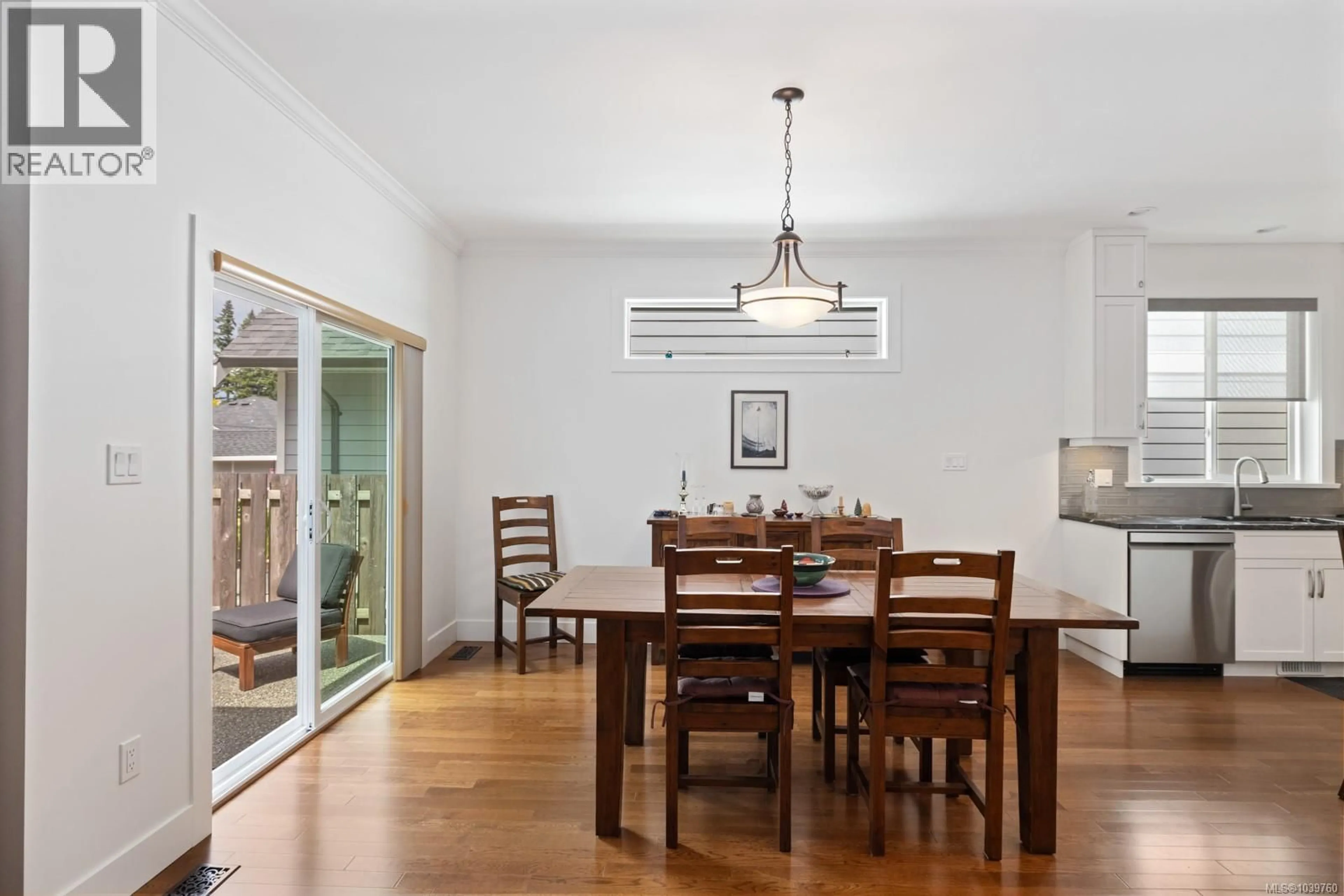 Dining room, wood/laminate floor for 9853 NAPIER PLACE, Chemainus British Columbia V0R1K2