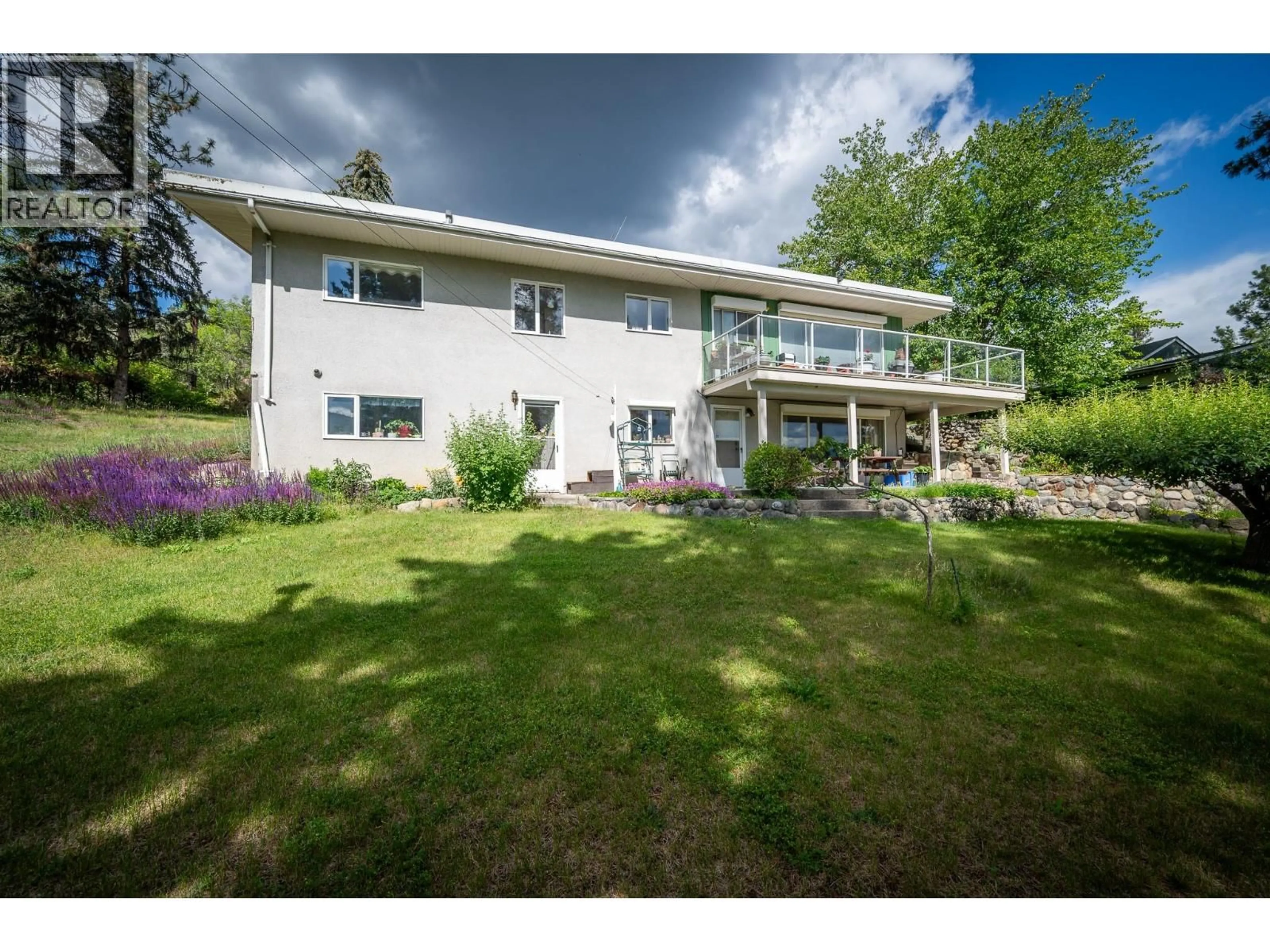 A pic from outside/outdoor area/front of a property/back of a property/a pic from drone, unknown for 4707 WESTSYDE ROAD, Kamloops British Columbia V2B8N4