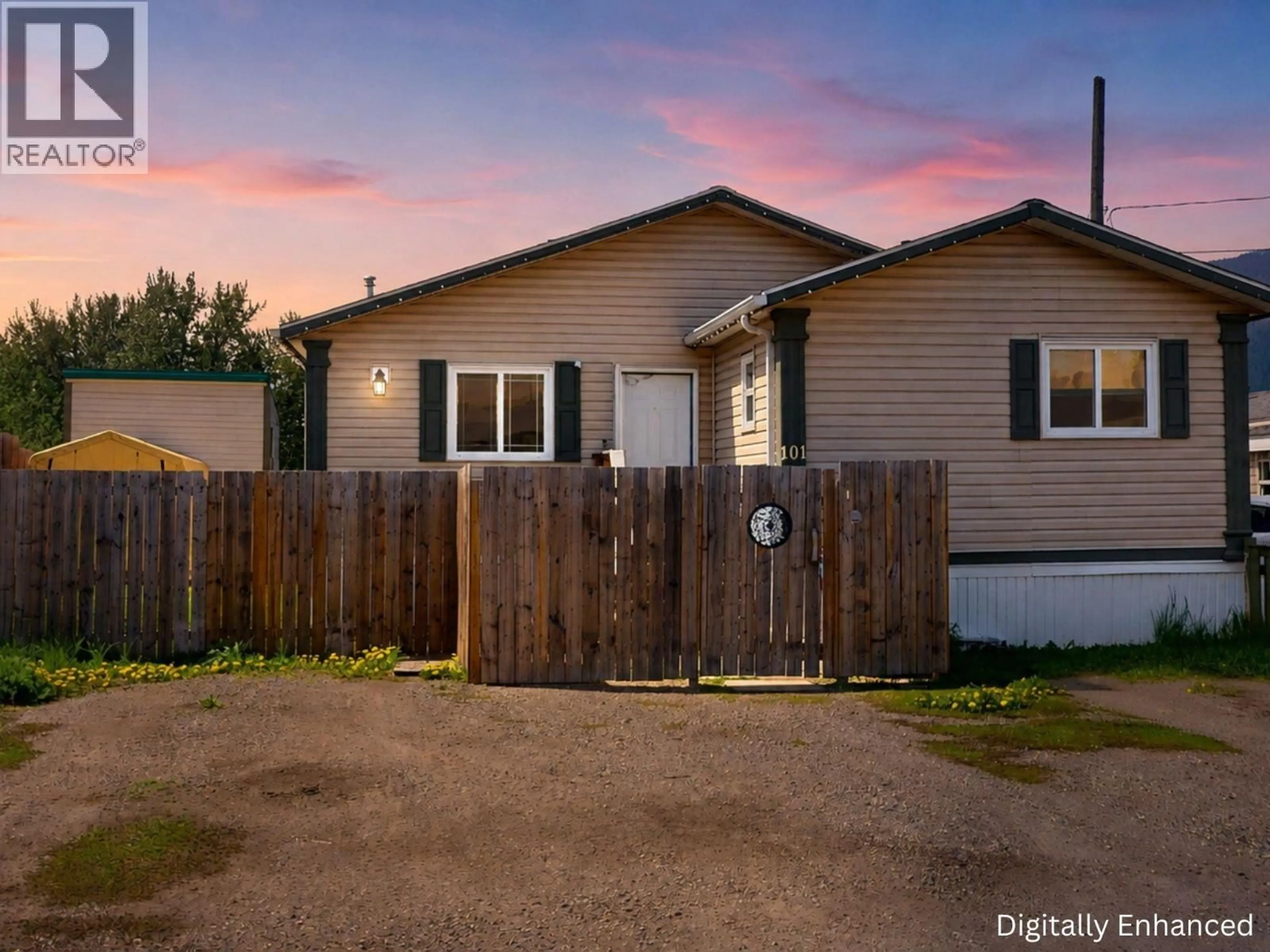 A pic from outside/outdoor area/front of a property/back of a property/a pic from drone, street for 101 - 100 INDUSTRIAL ROAD 1 OTHER, Sparwood British Columbia V0B2G1