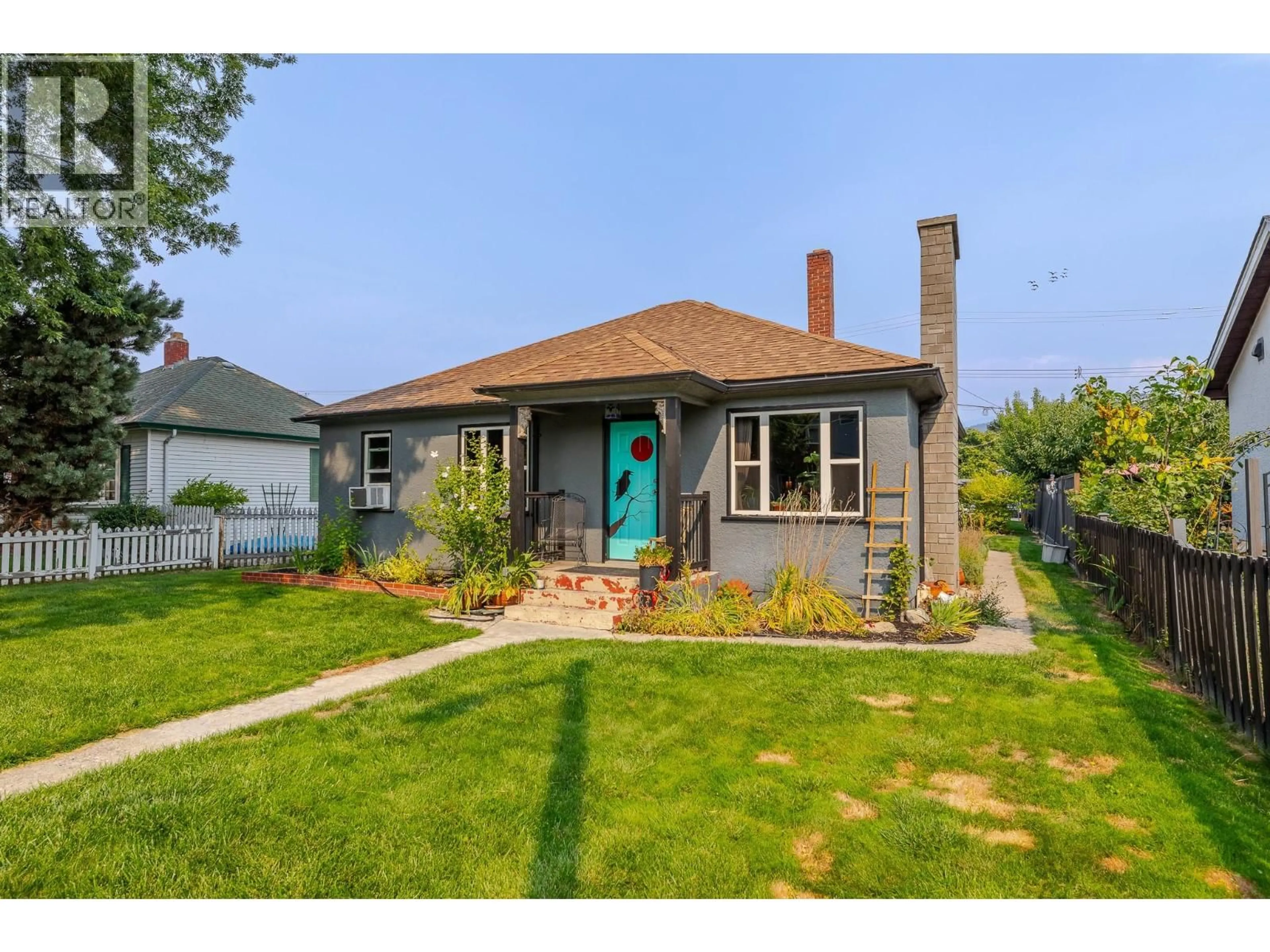 Home with brick exterior material, street for 174 BASSETT STREET, Penticton British Columbia V2A5W2