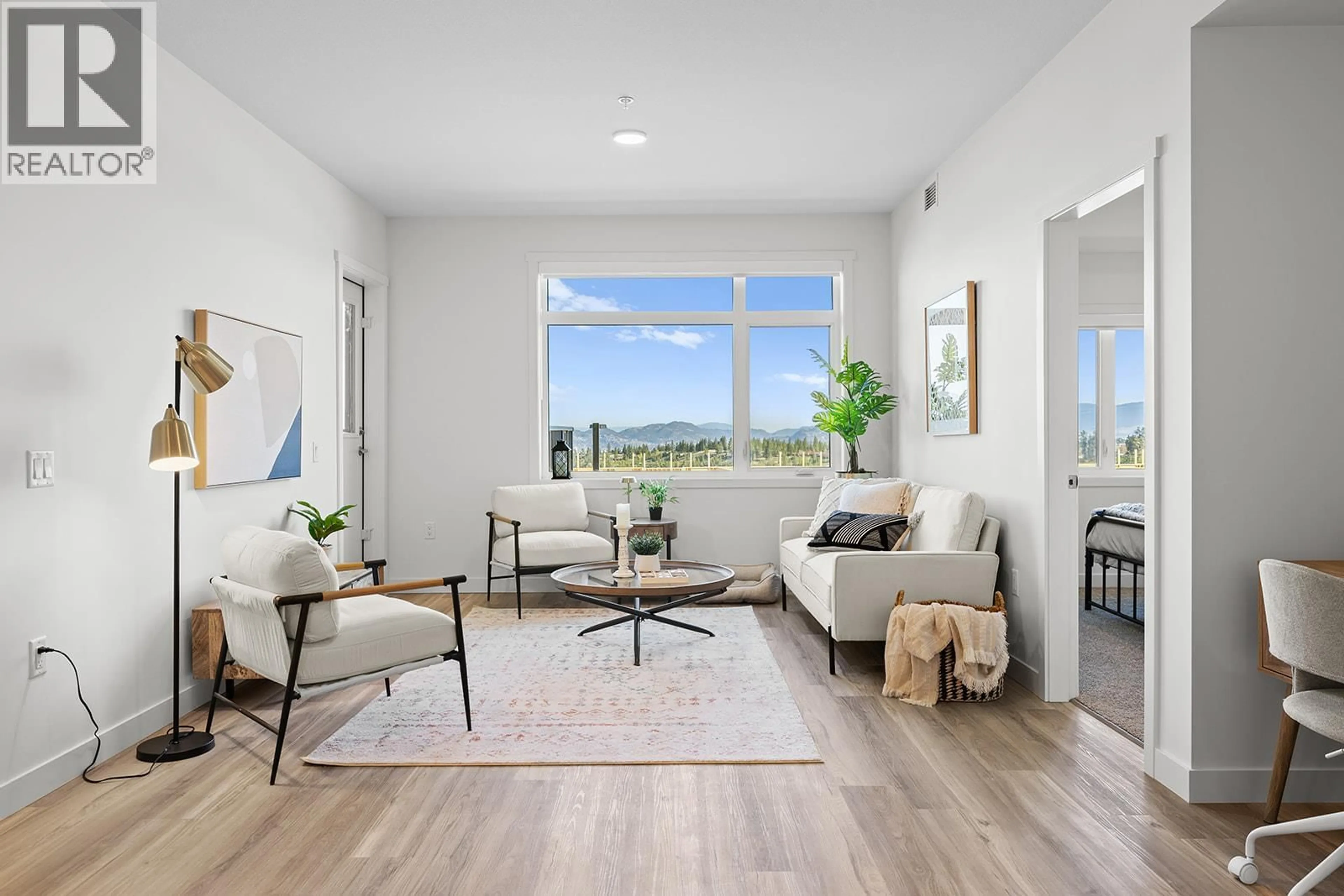 Living room with furniture, unknown for 412 - 1057 FROST ROAD, Kelowna British Columbia V1W0G7