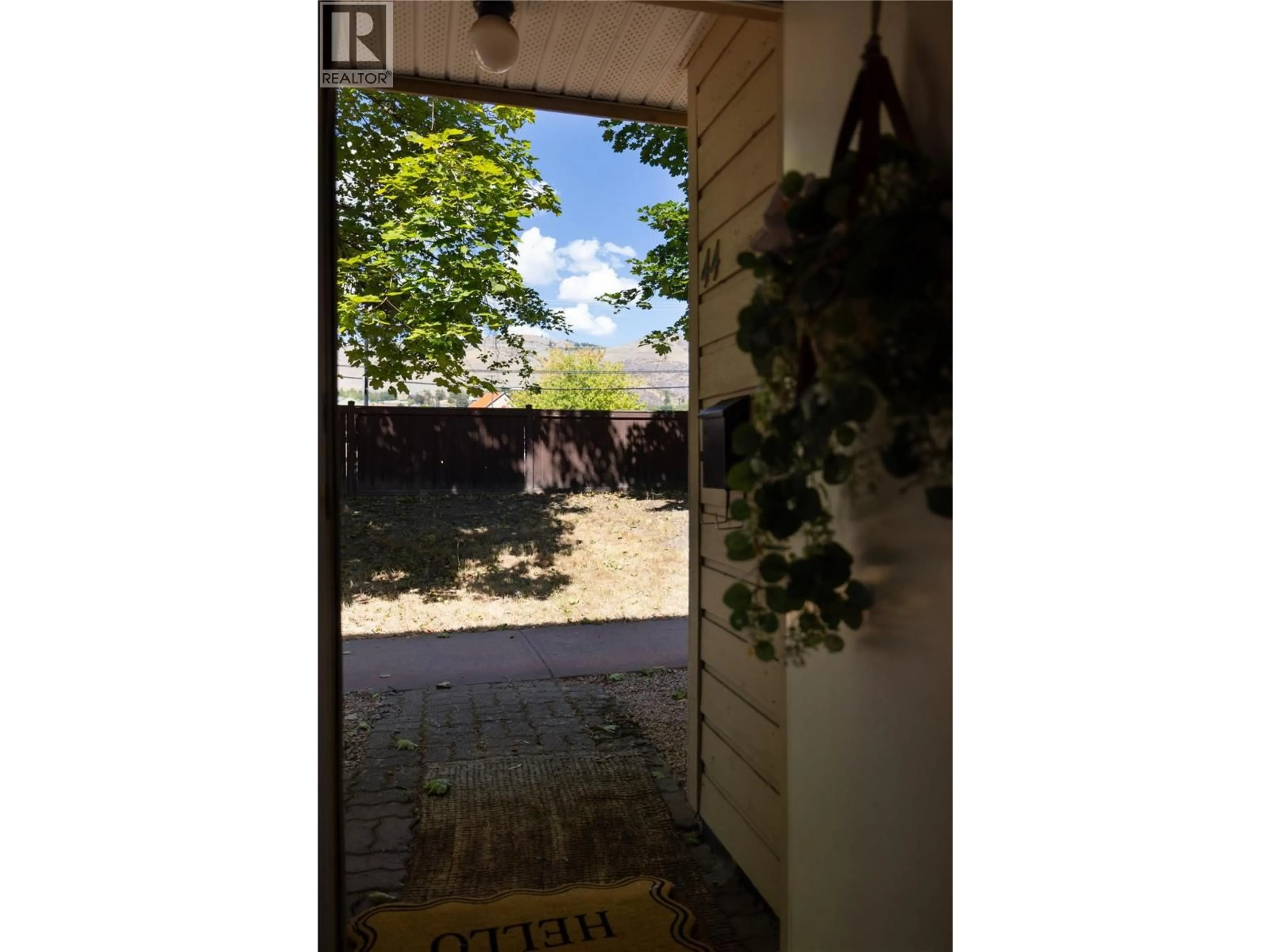 A pic from outside/outdoor area/front of a property/back of a property/a pic from drone, street for 44 - 5300 25 AVENUE, Vernon British Columbia V1T6R4
