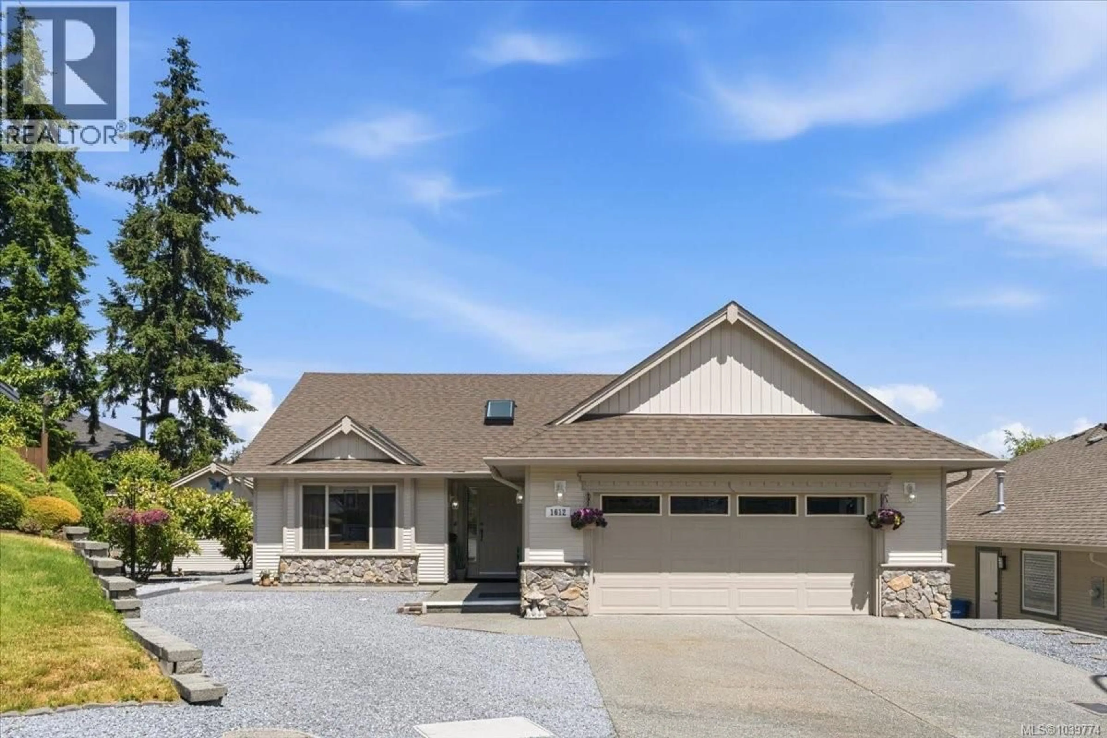 Home with brick exterior material, street for 1612 BLACKSTONE PLACE, Nanaimo British Columbia V9X1Y1