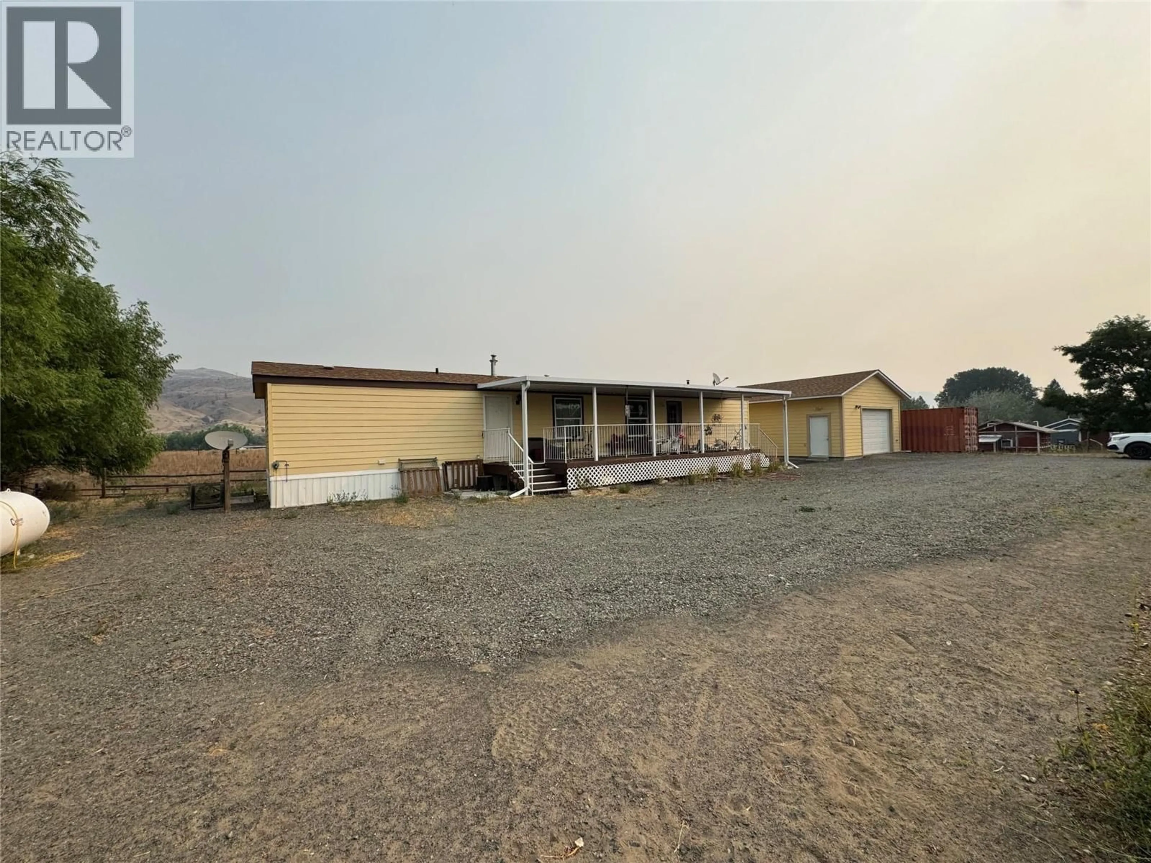 A pic from outside/outdoor area/front of a property/back of a property/a pic from drone, building for 6721 VALLEY ROAD, Kamloops British Columbia V0K2J0