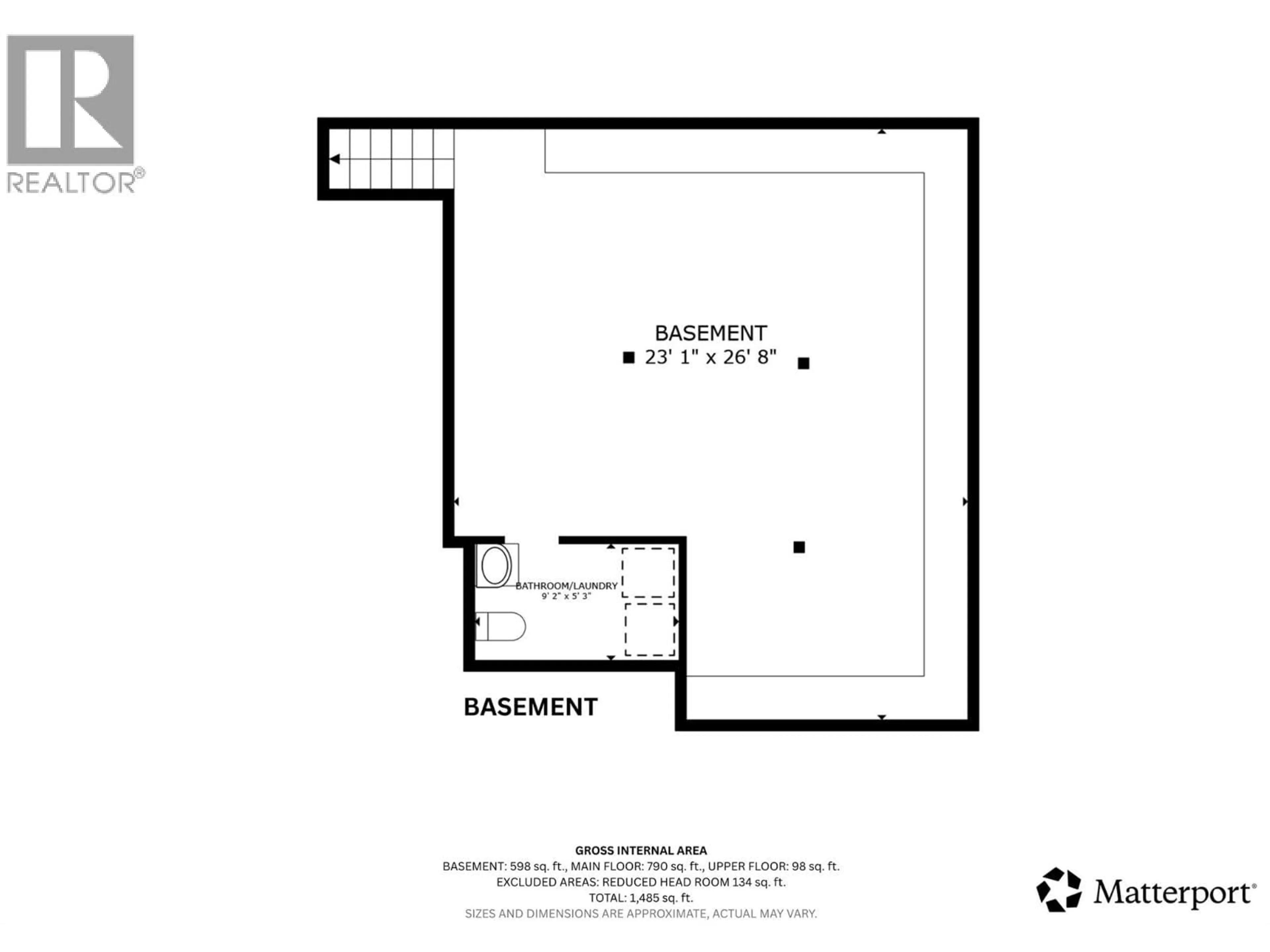 Floor plan for 5727 PONDEROSA ROAD, Falkland British Columbia V0E1W0