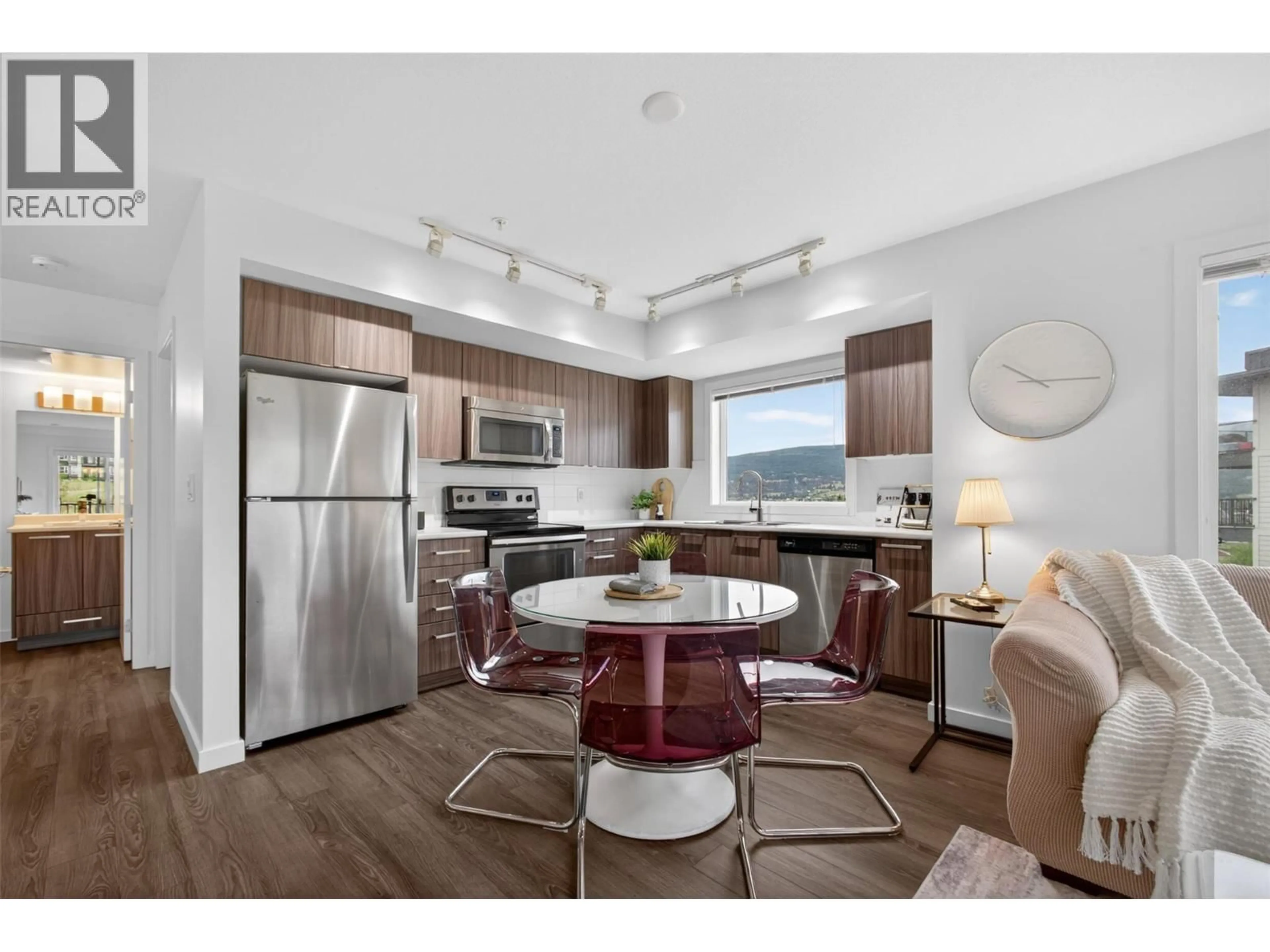 Open concept kitchen, unknown for 312 - 881 ACADEMY WAY, Kelowna British Columbia V1V0A2