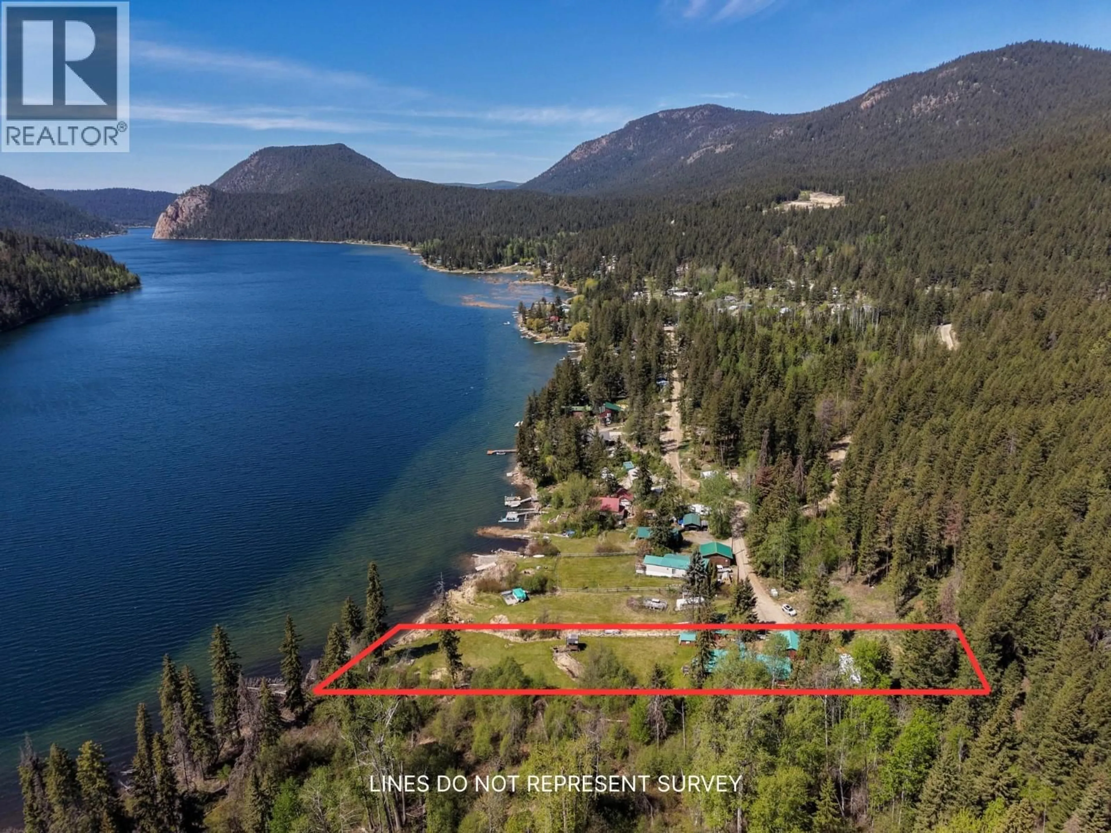 A pic from outside/outdoor area/front of a property/back of a property/a pic from drone, water/lake/river/ocean view for 2572 STONEY DRIVE, Kamloops British Columbia V2H1P1