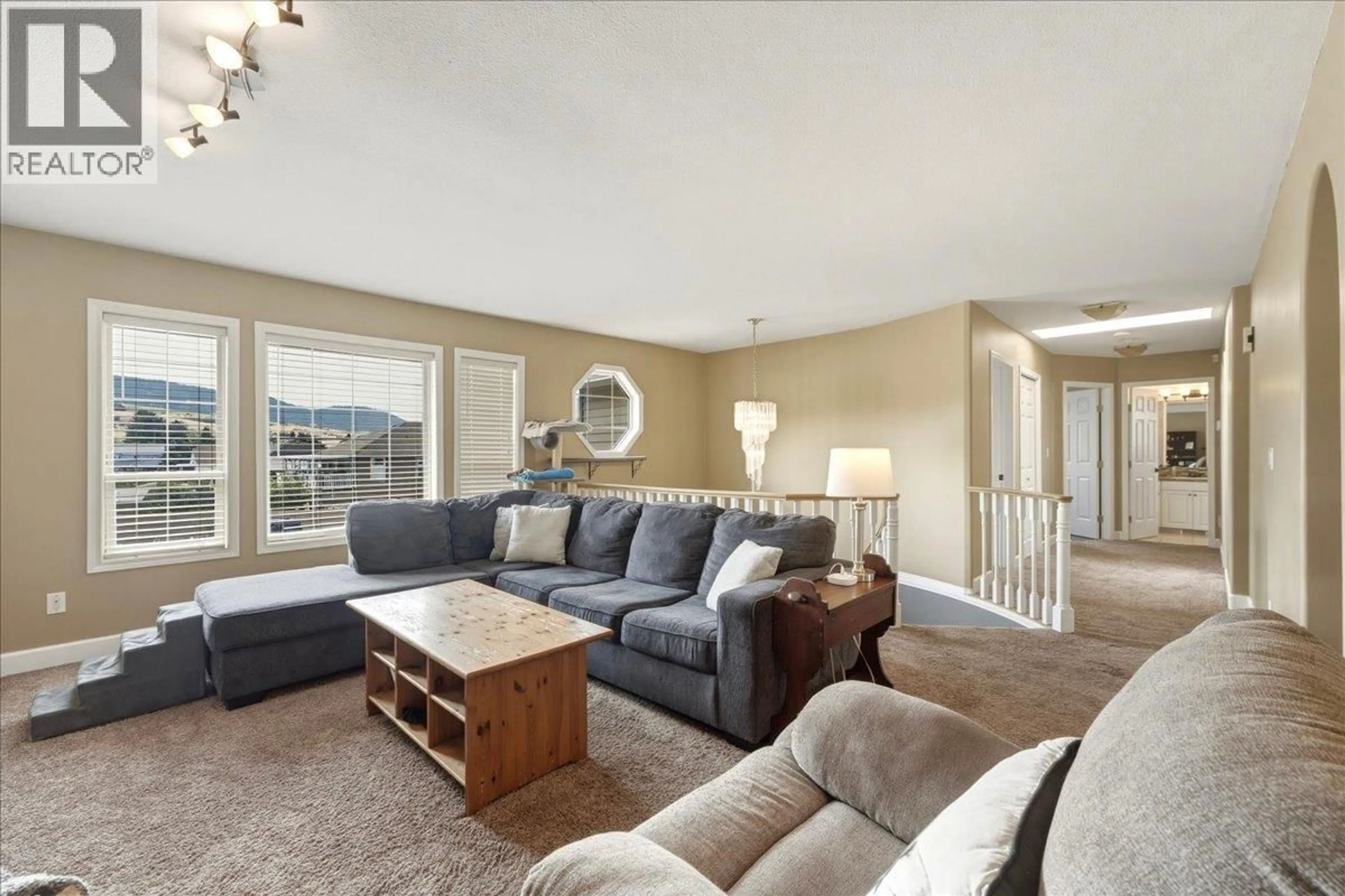 Living room with furniture, unknown for 2225 TEAL PLACE, Vernon British Columbia V1H1R1