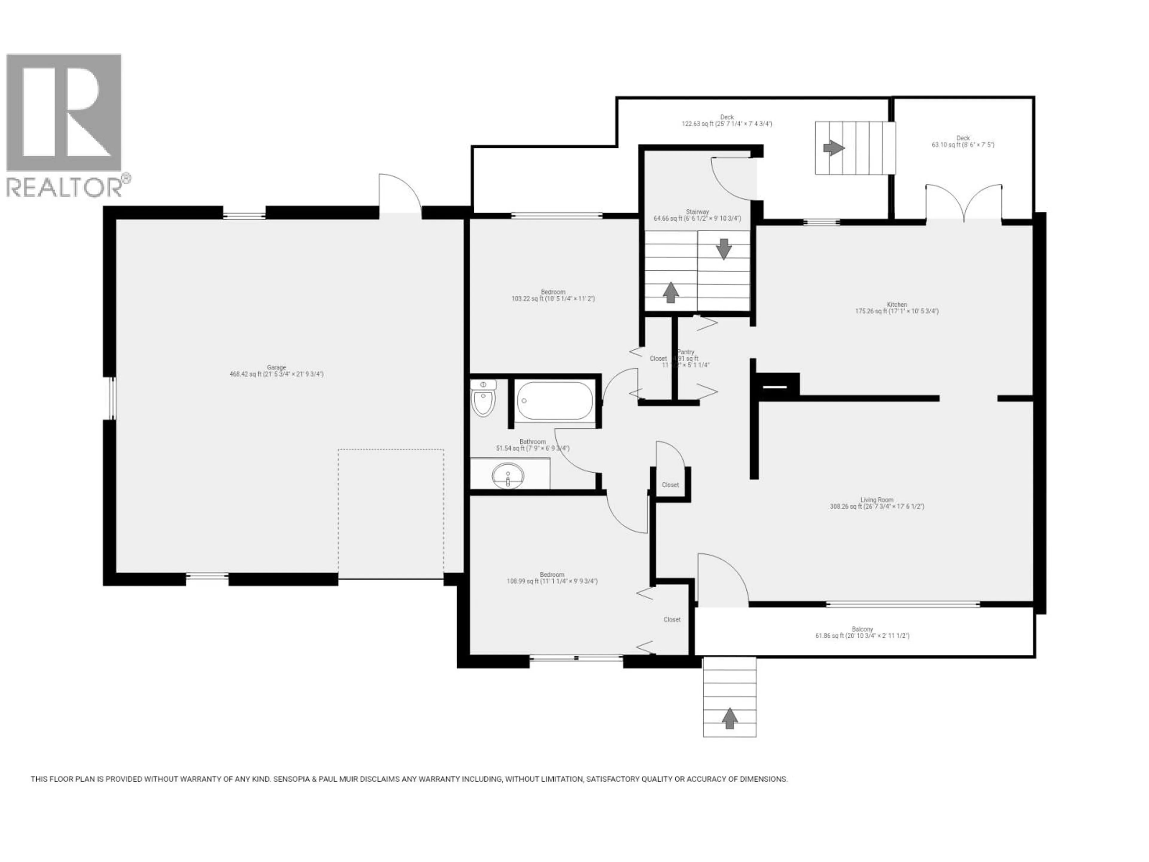 Floor plan for 711 10TH STREET SOUTH, Golden British Columbia V0A1H0