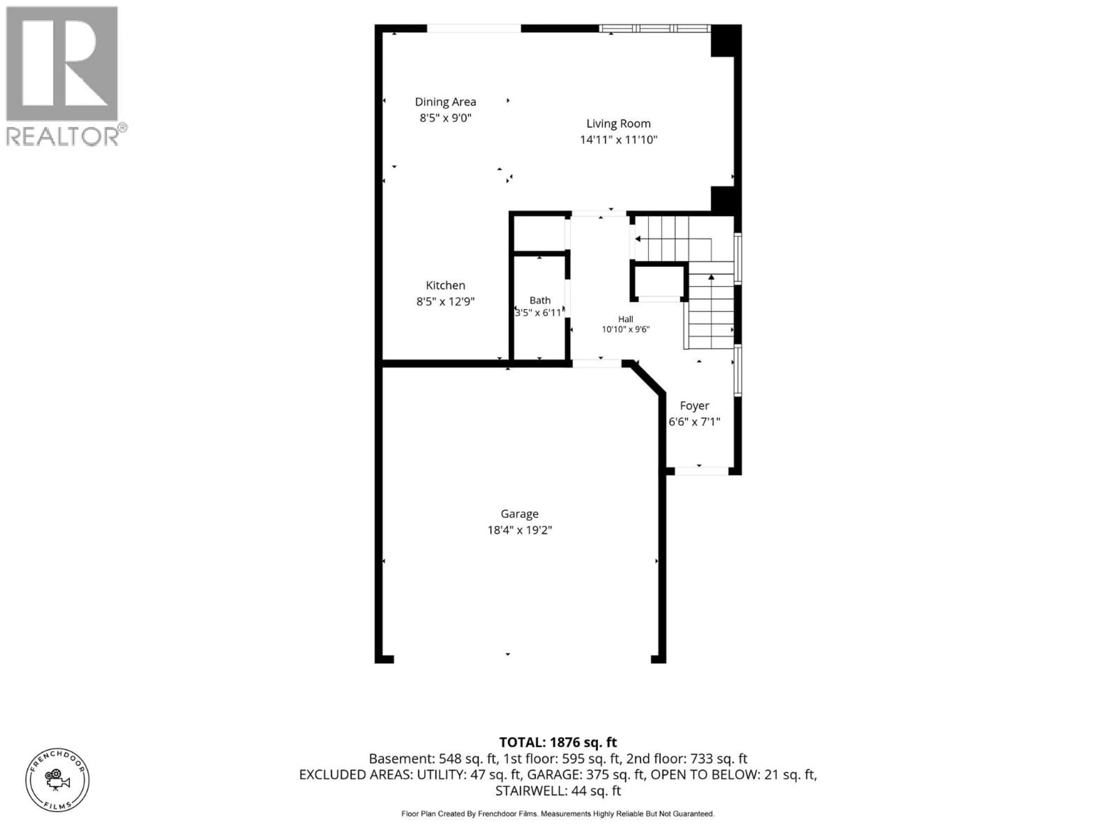 Floor plan for 120 - 1993 QU'APPELLE BOULEVARD, Kamloops British Columbia V2E0C2