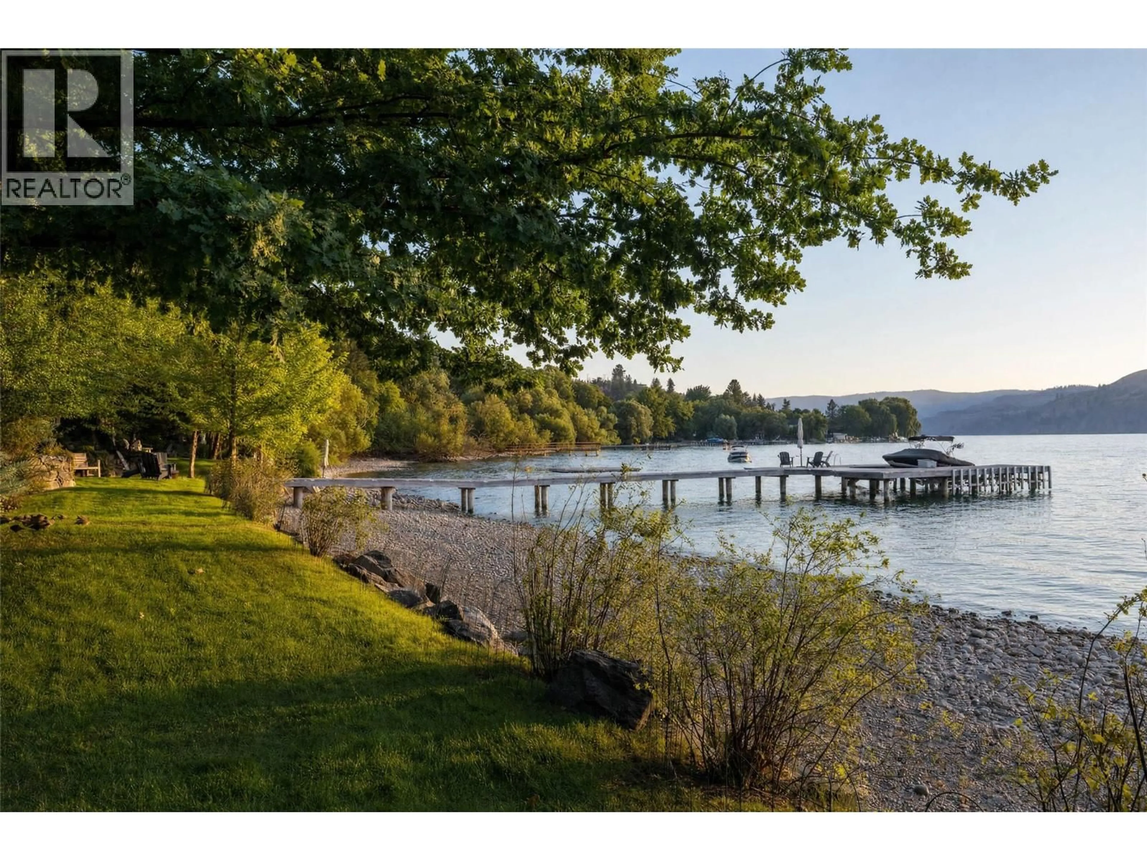 Patio, water/lake/river/ocean view for 12407 COLDSTREAM CREEK ROAD, Coldstream British Columbia V1B1G2