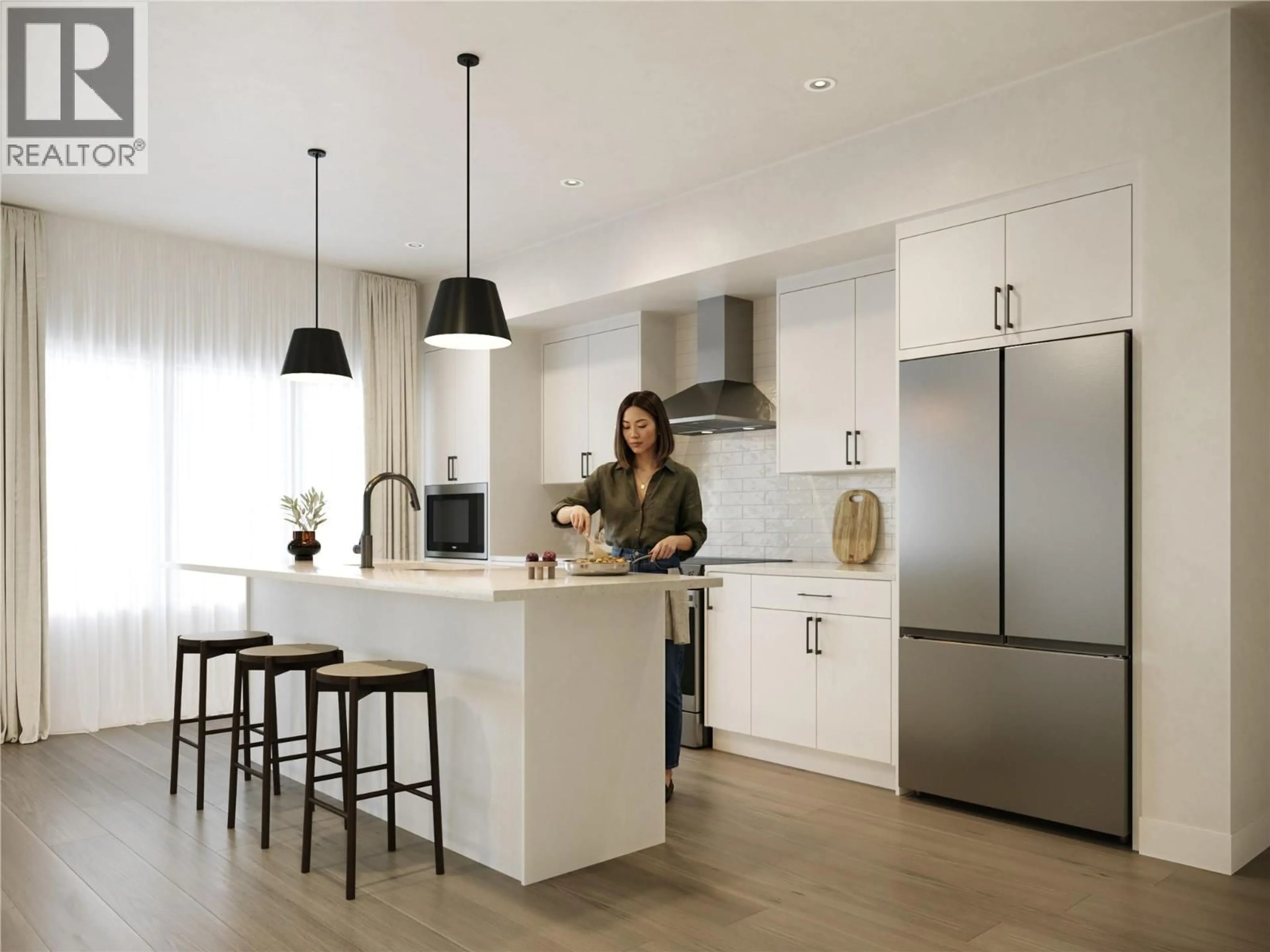 Contemporary kitchen, unknown for 430 ARROWLEAF RISE, Coldstream British Columbia V1B2M4