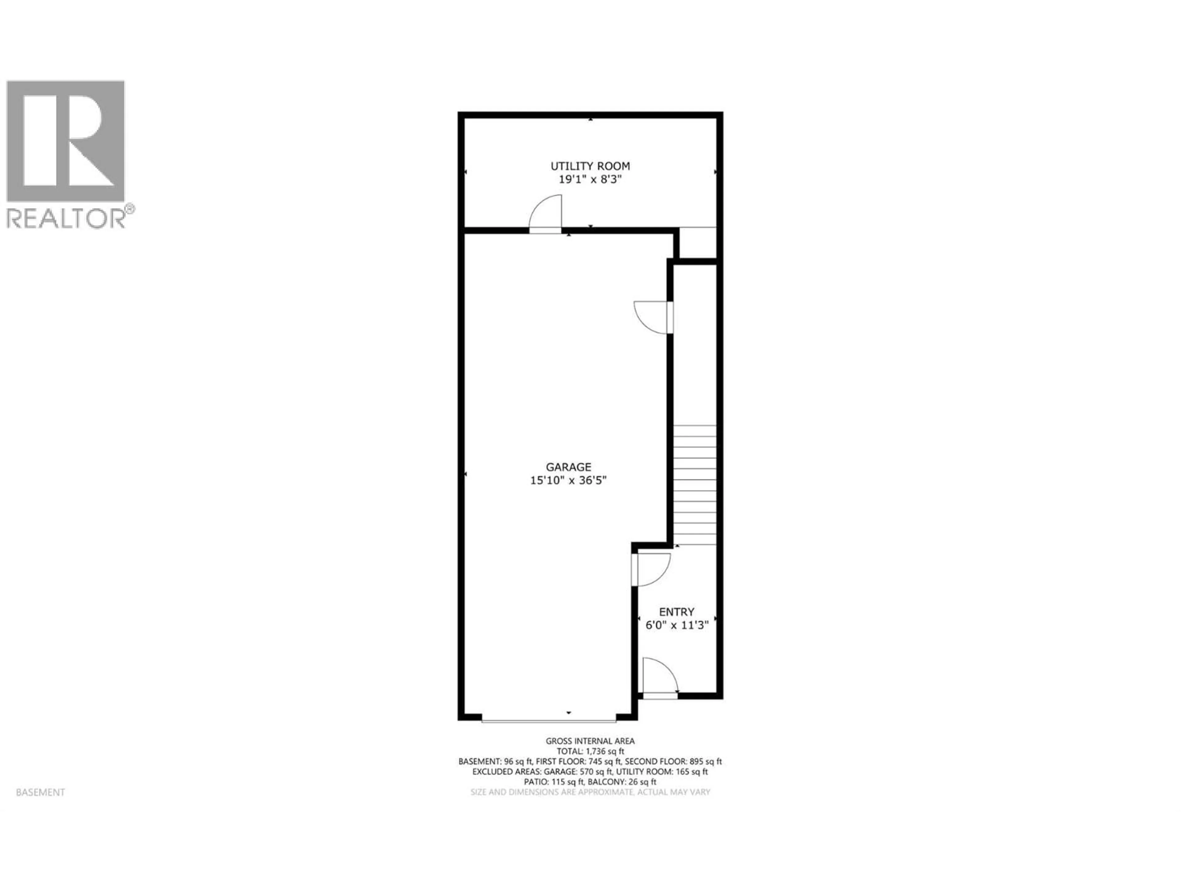 Floor plan for 1 - 9905 PINNACLES ROAD, Silver Star British Columbia V1B3M1