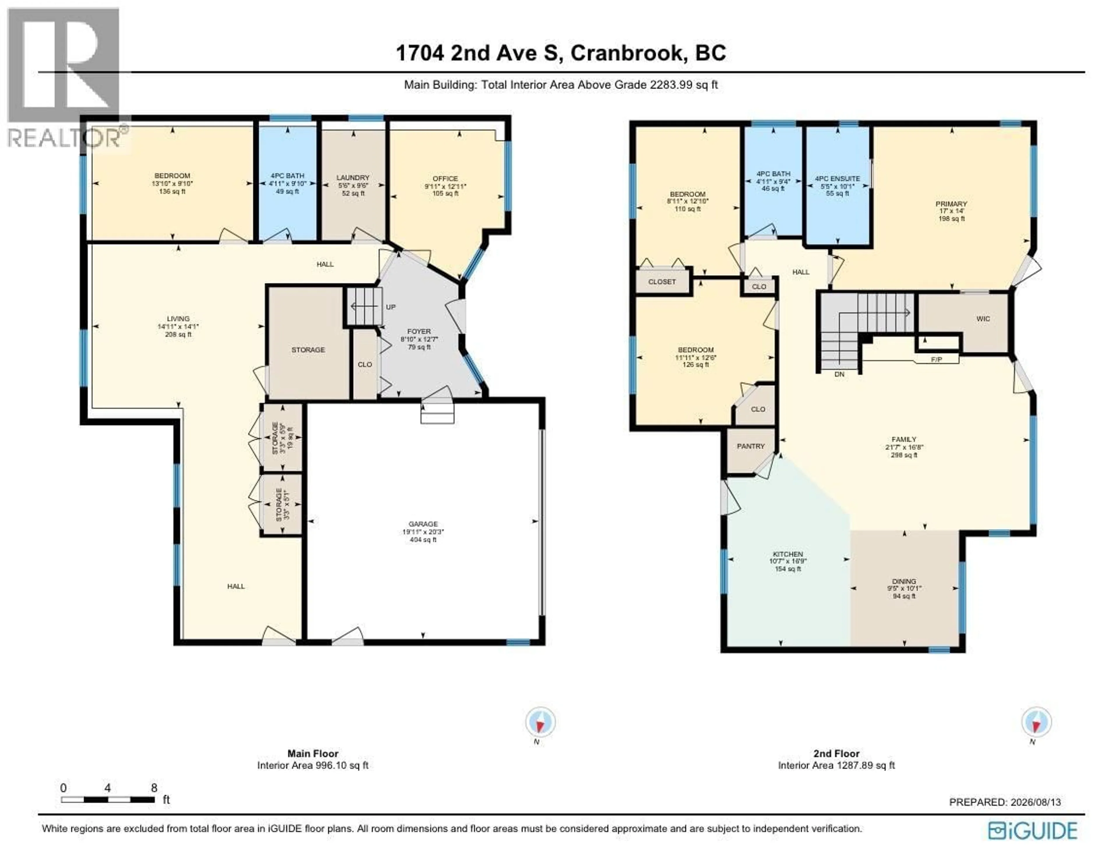 Floor plan for 1704 2ND AVE S OTHER, Cranbrook British Columbia V1C0A1