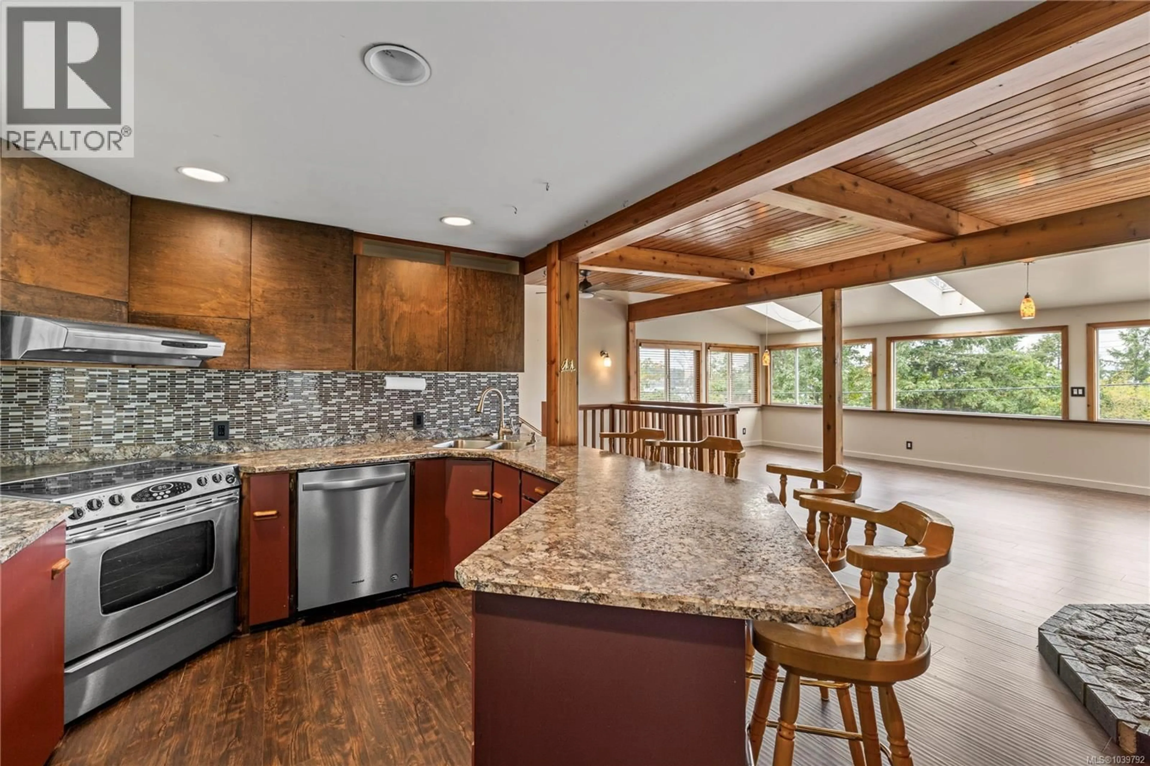 Open concept kitchen, ceramic/tile floor for 3186 DOLPHIN DRIVE, Nanoose Bay British Columbia V9P9J2