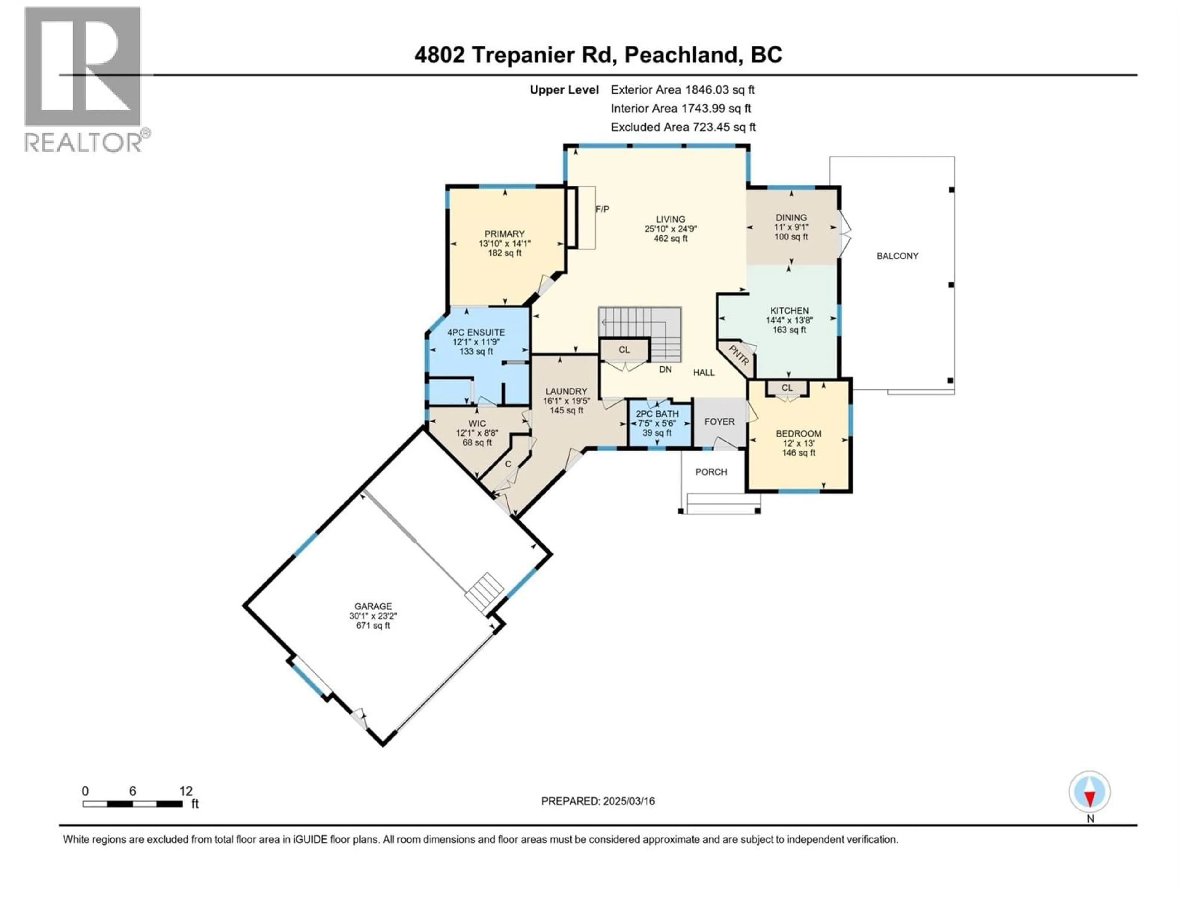 Floor plan for 4802 TREPANIER ROAD, Peachland British Columbia V0H1X2