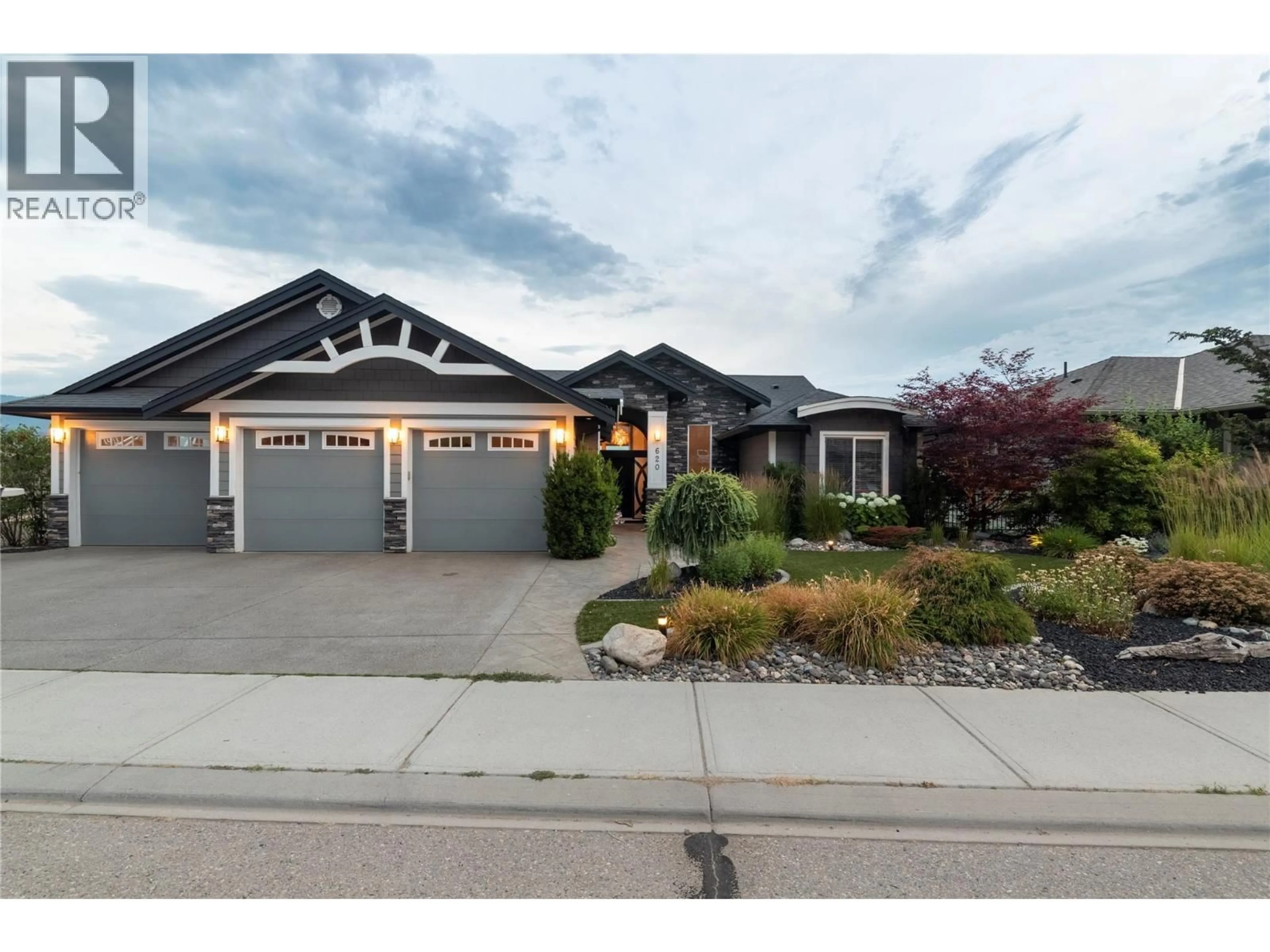 Home with vinyl exterior material, street for 620 MT. IDA DRIVE, Coldstream British Columbia V1B3Y6