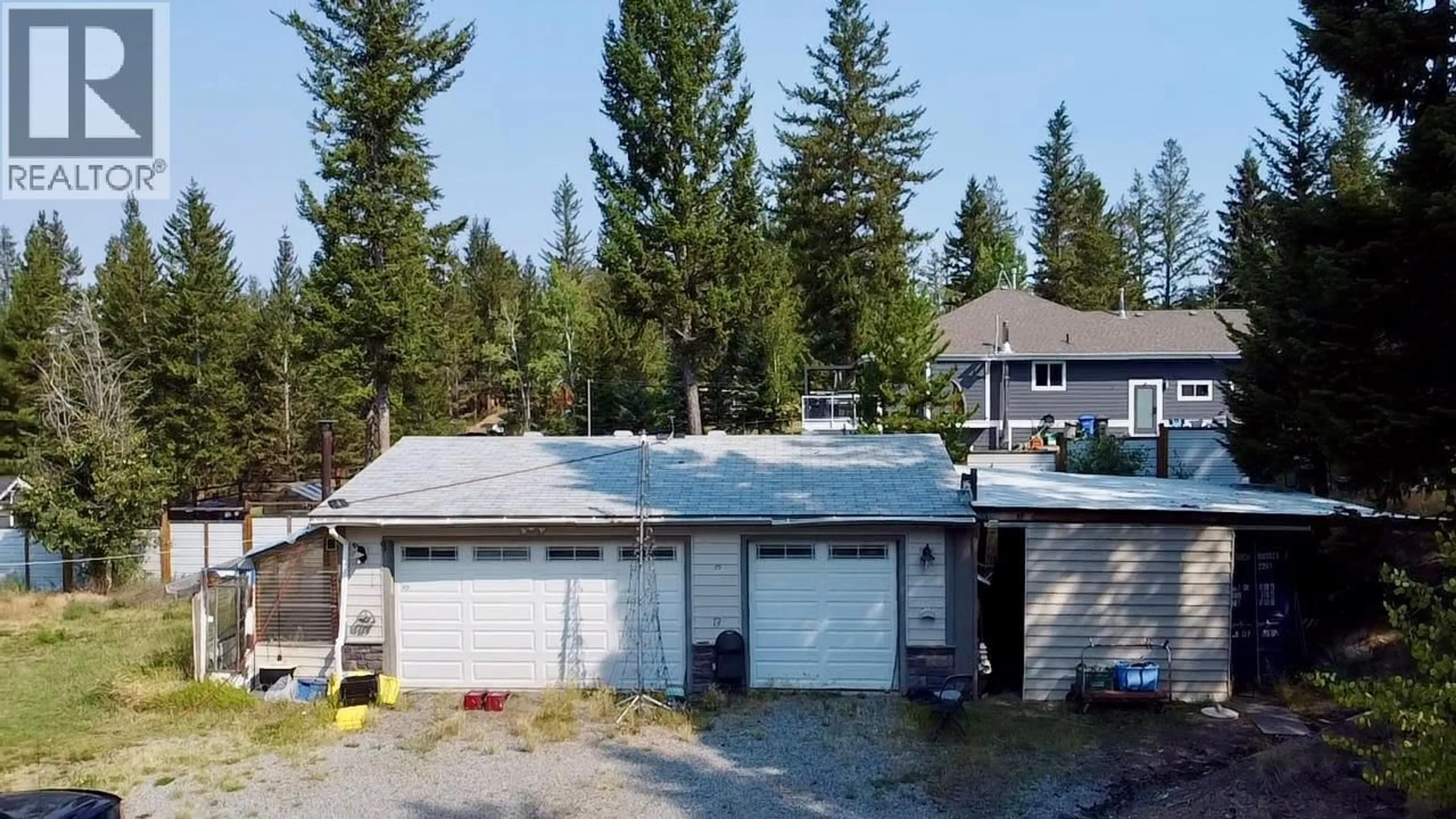 A pic from outside/outdoor area/front of a property/back of a property/a pic from drone, street for 170 ARD RIGH ROAD, Logan Lake British Columbia V0K1W0