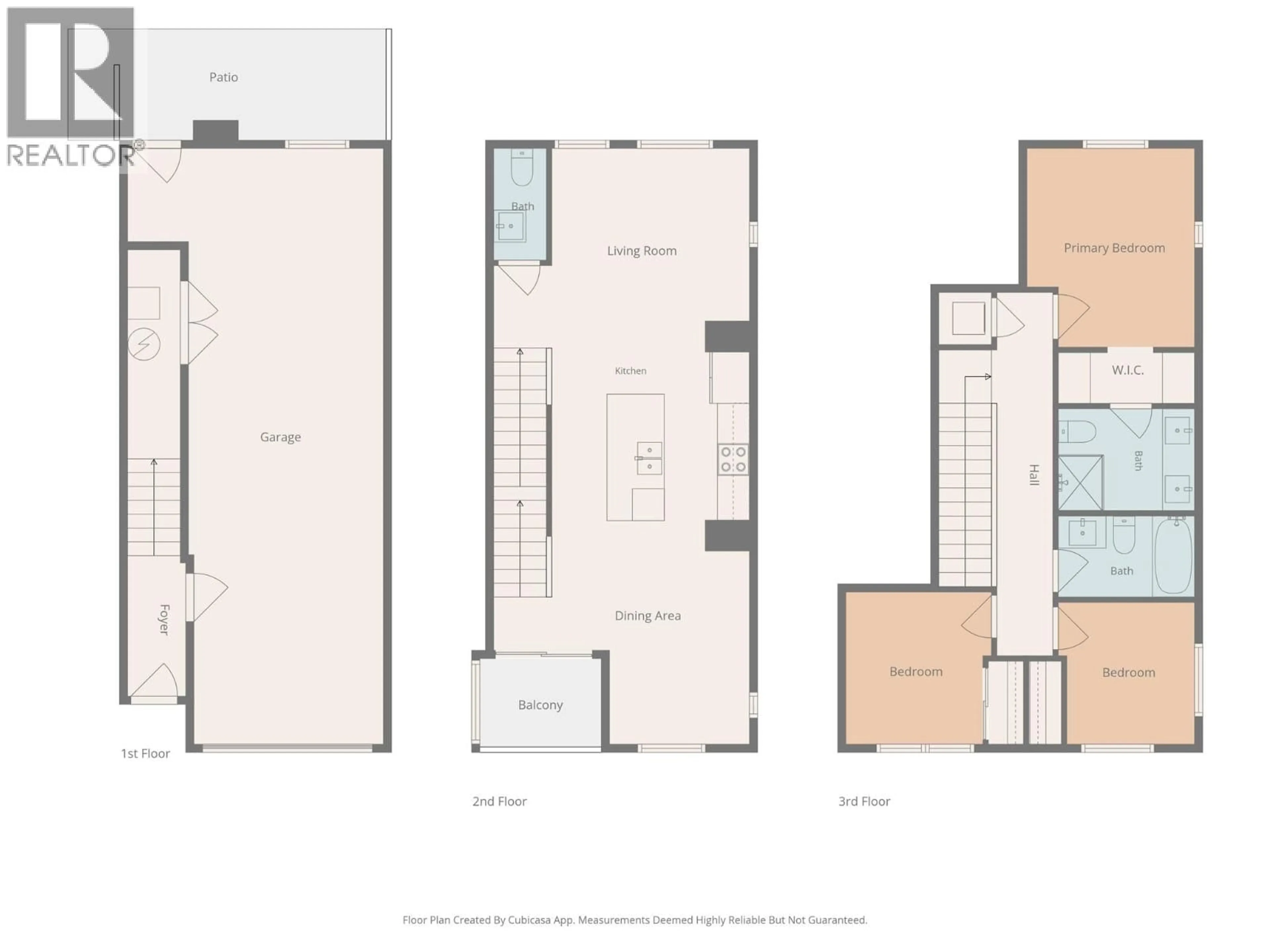 Floor plan for 19 - 610 ACADEMY WAY, Kelowna British Columbia V1V0H2