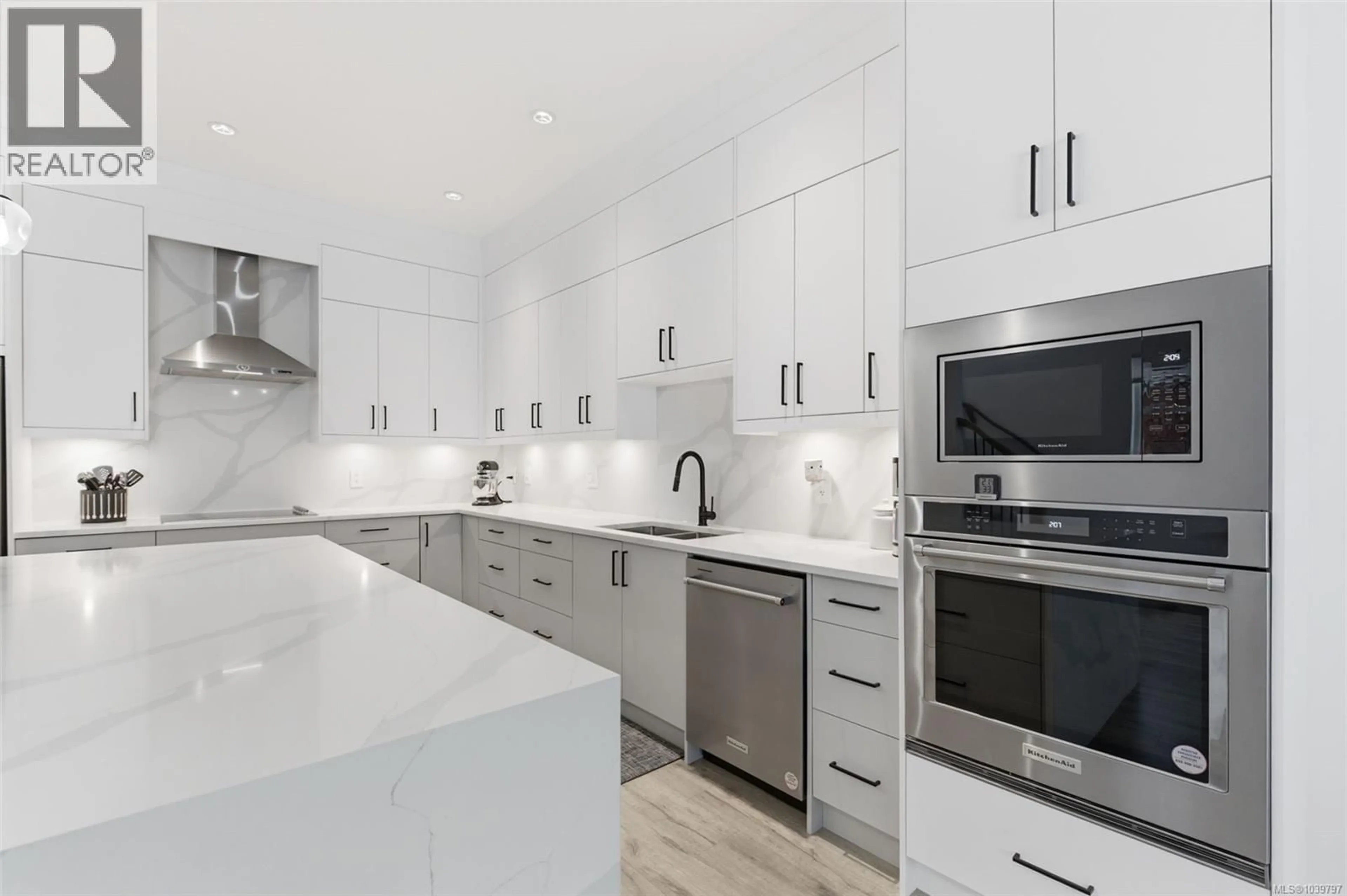 Contemporary kitchen, ceramic/tile floor for 1323 SANDSTONE LANE, Langford British Columbia V9B6Z8
