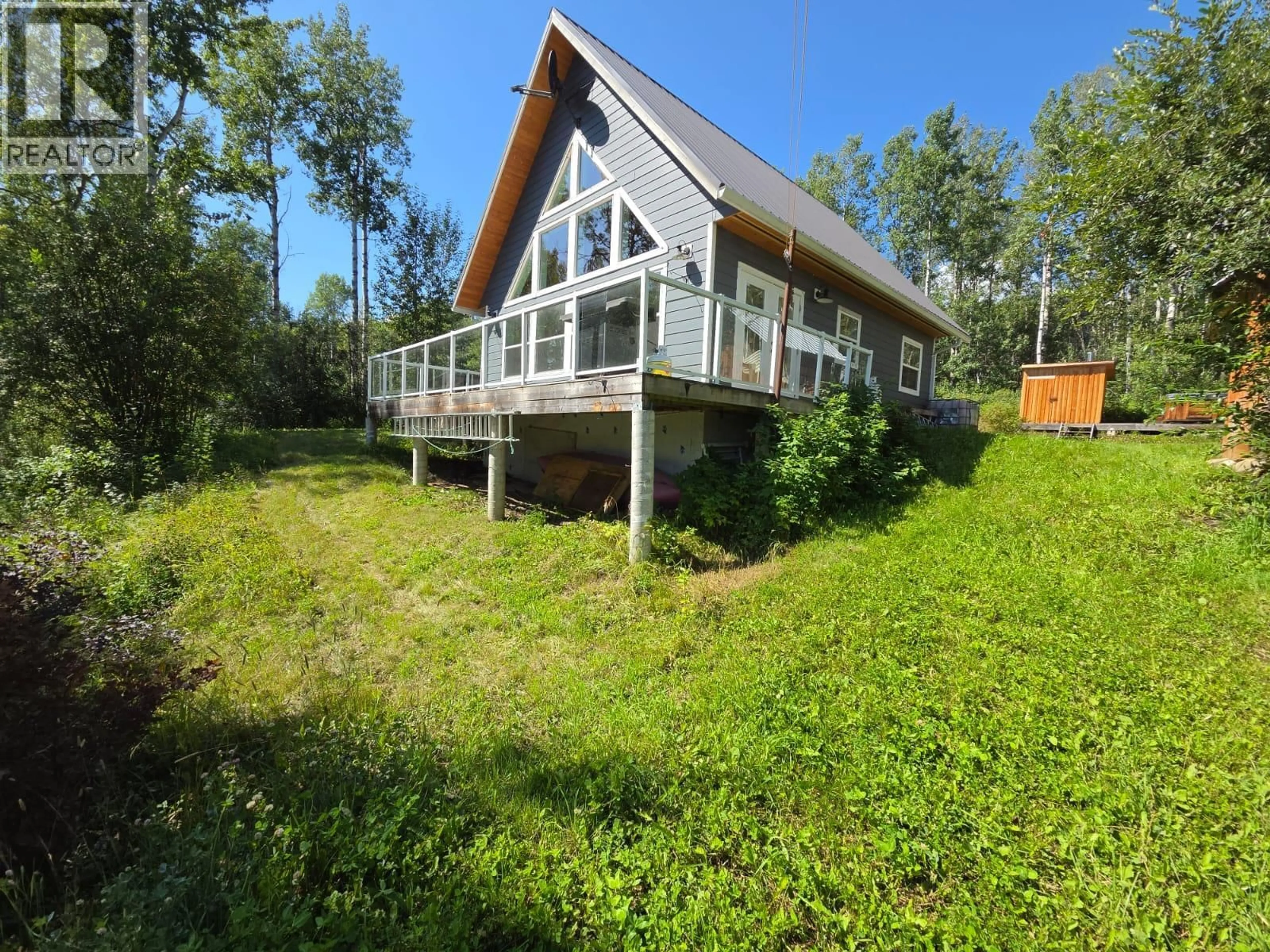 A pic from outside/outdoor area/front of a property/back of a property/a pic from drone, water/lake/river/ocean view for NICHOLS SUB OTHER, Chetwynd British Columbia V0C1J0