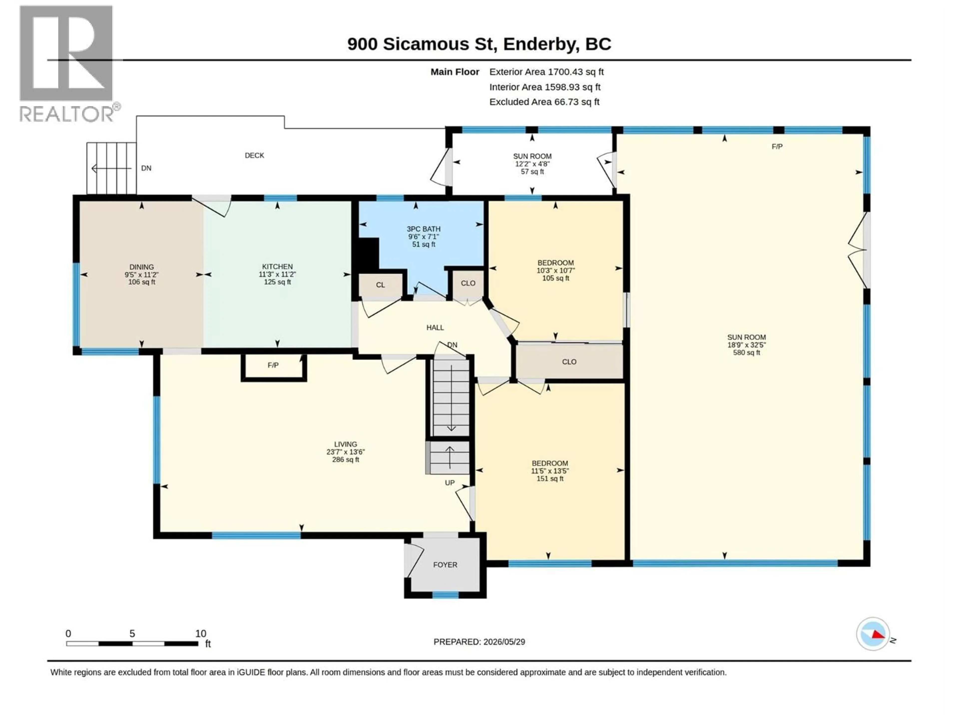Floor plan for 900 SICAMOUS STREET, Enderby British Columbia V0E1V0