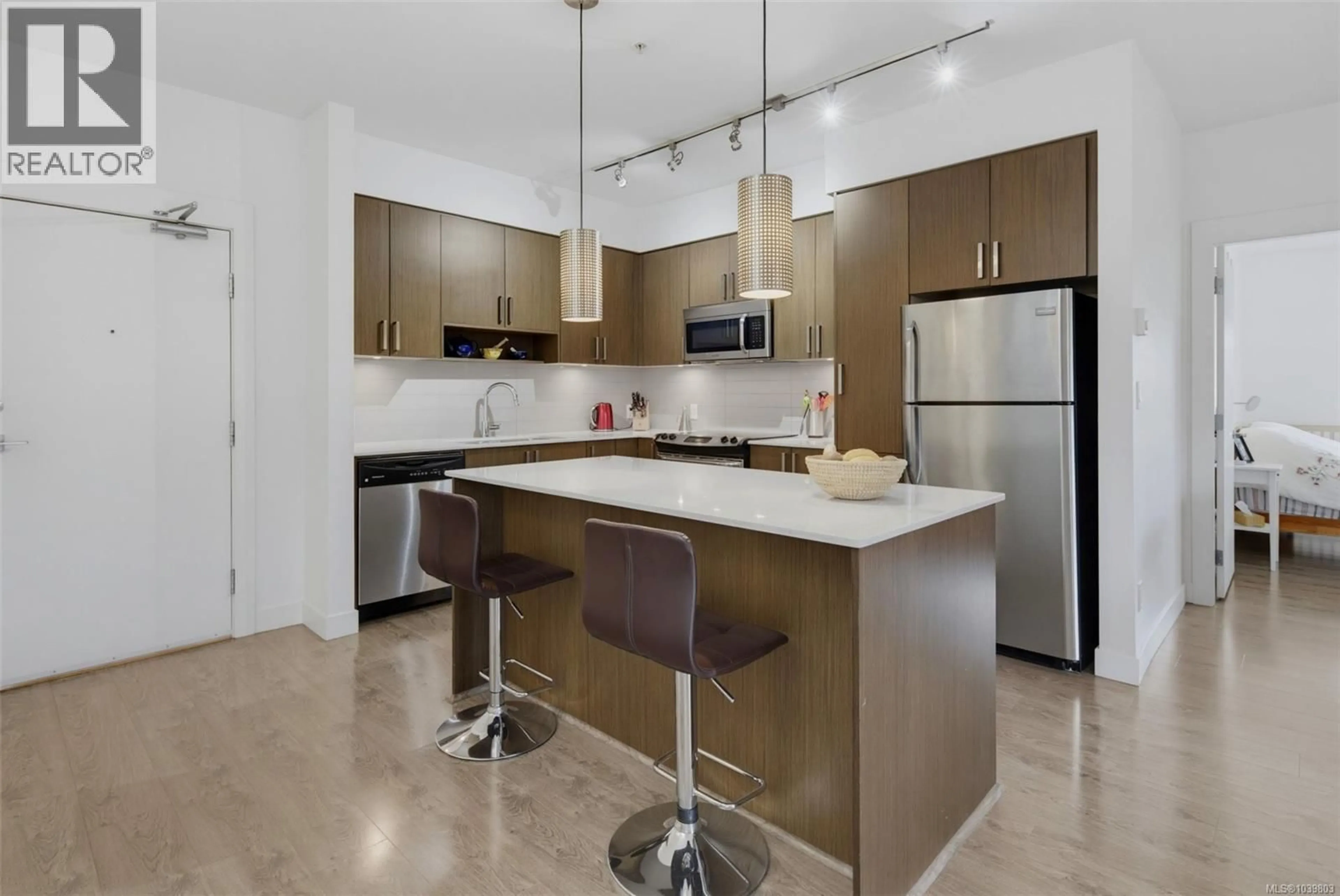 Open concept kitchen, unknown for 310 - 286 WILFERT ROAD, View Royal British Columbia V9C0H6