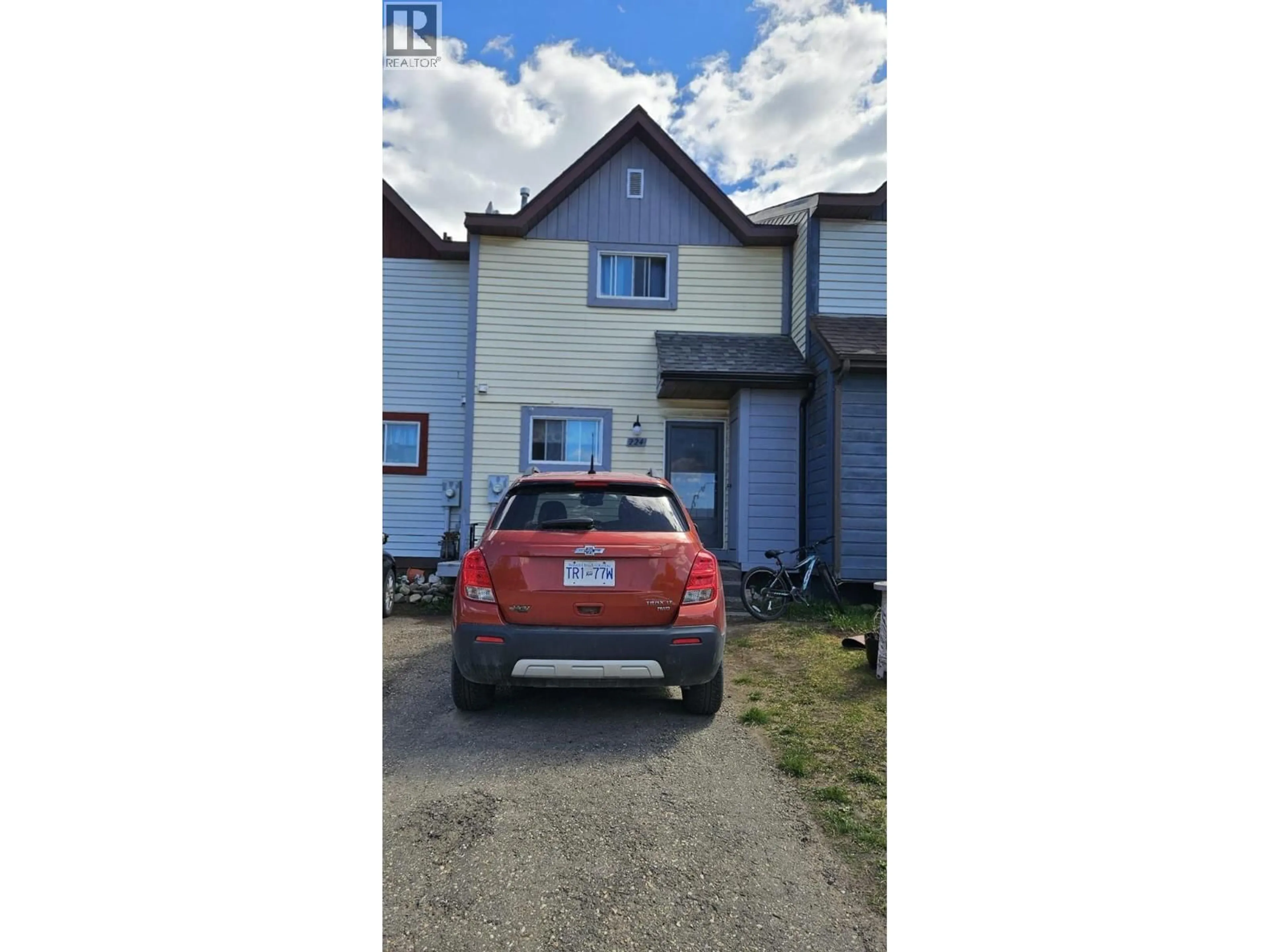 A pic from outside/outdoor area/front of a property/back of a property/a pic from drone, street for 224 SPIEKER AVENUE, Tumbler Ridge British Columbia V0C2W0