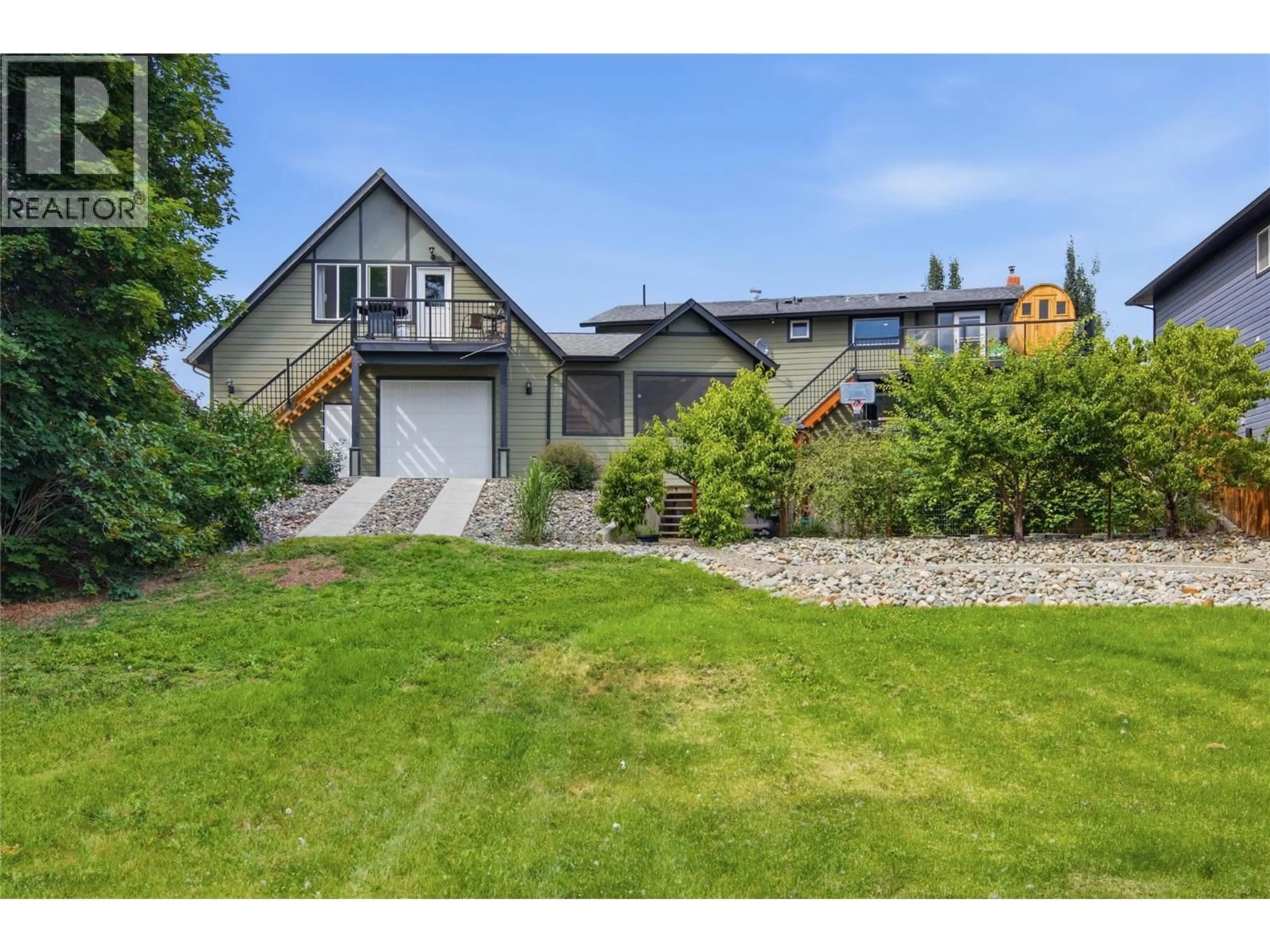 A pic from outside/outdoor area/front of a property/back of a property/a pic from drone, unknown for 2135 TRANQUILLE ROAD, Kamloops British Columbia V2B3M9