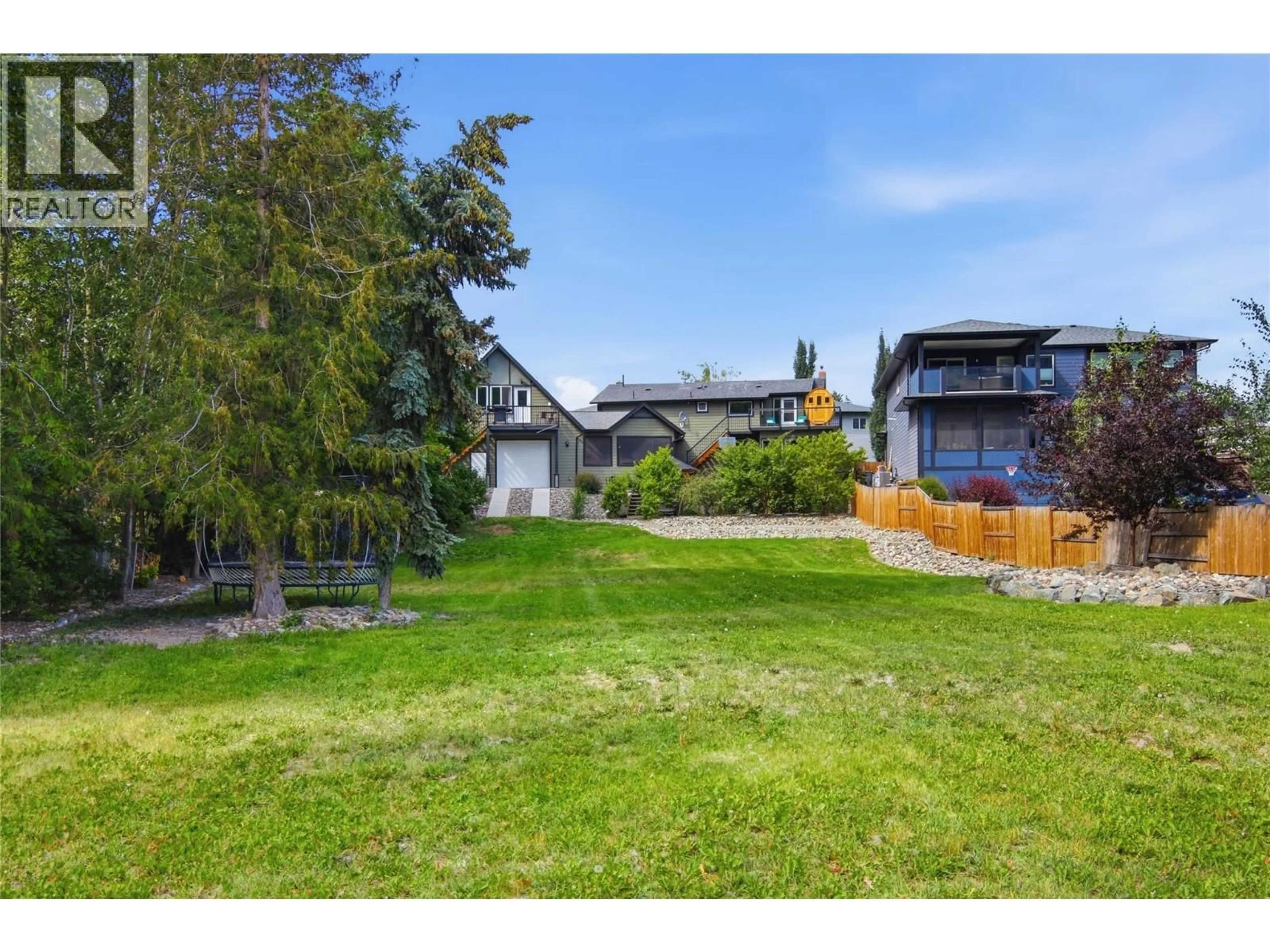A pic from outside/outdoor area/front of a property/back of a property/a pic from drone, street for 2135 TRANQUILLE ROAD, Kamloops British Columbia V2B3M9