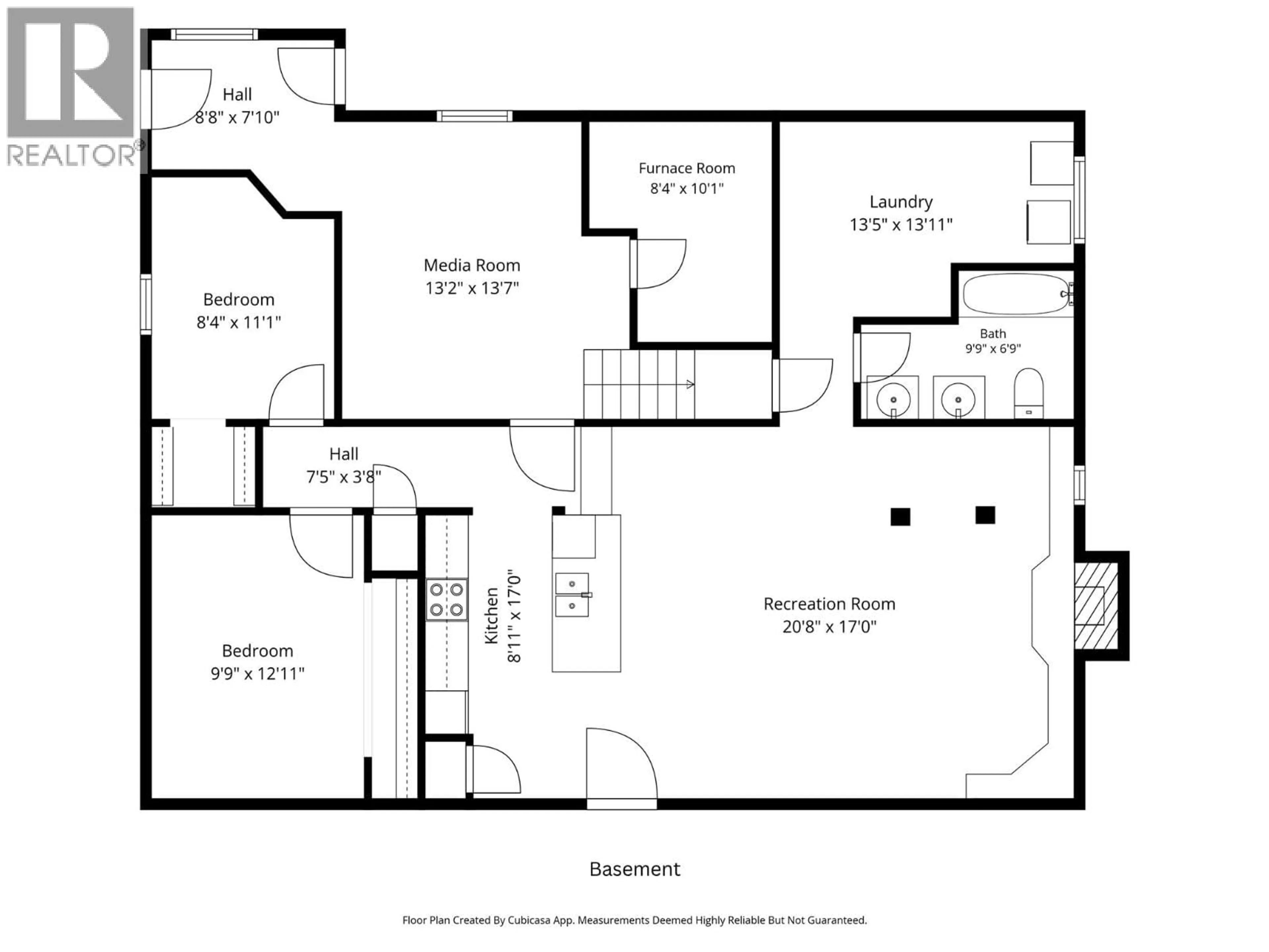 Floor plan for 2135 TRANQUILLE ROAD, Kamloops British Columbia V2B3M9