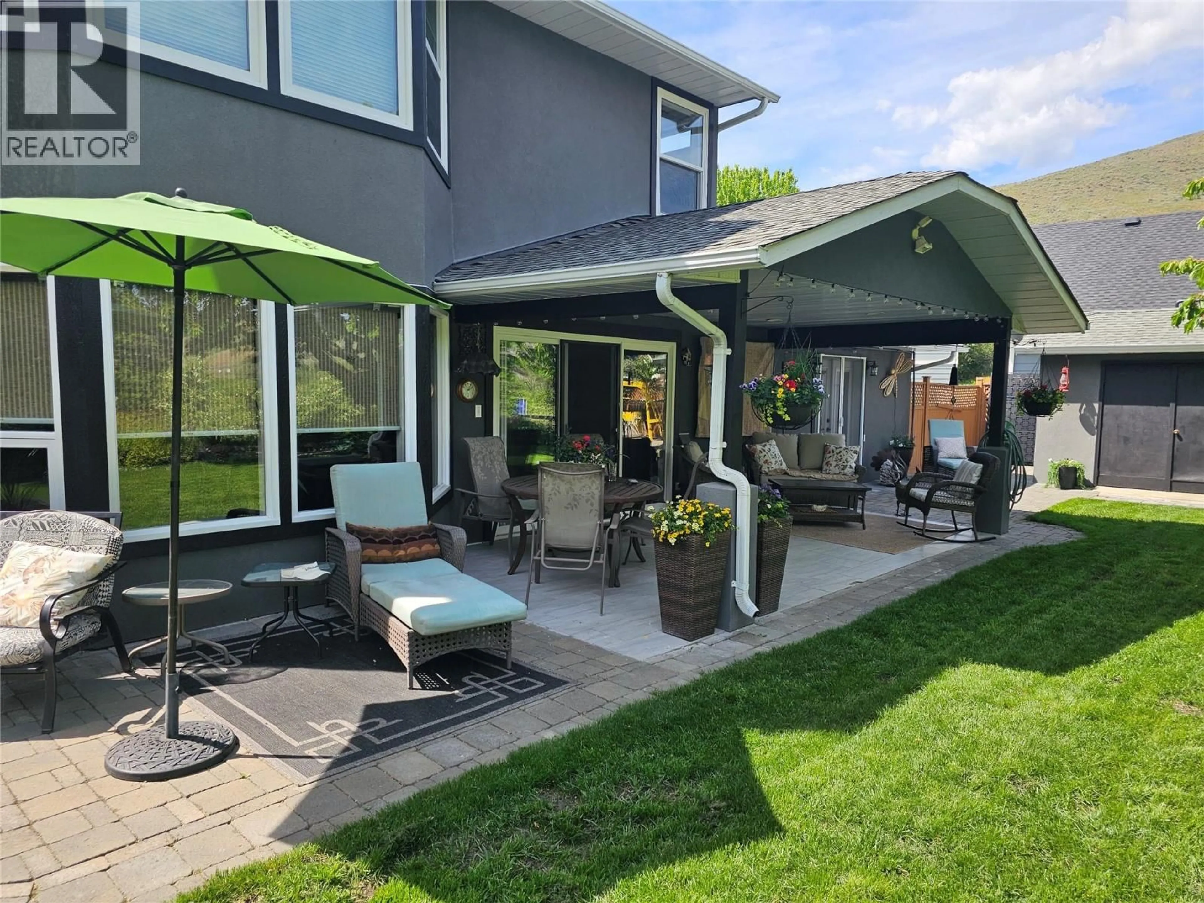 Patio, unknown for 3221 CROSBY ROAD, Vernon British Columbia V1T4Z7