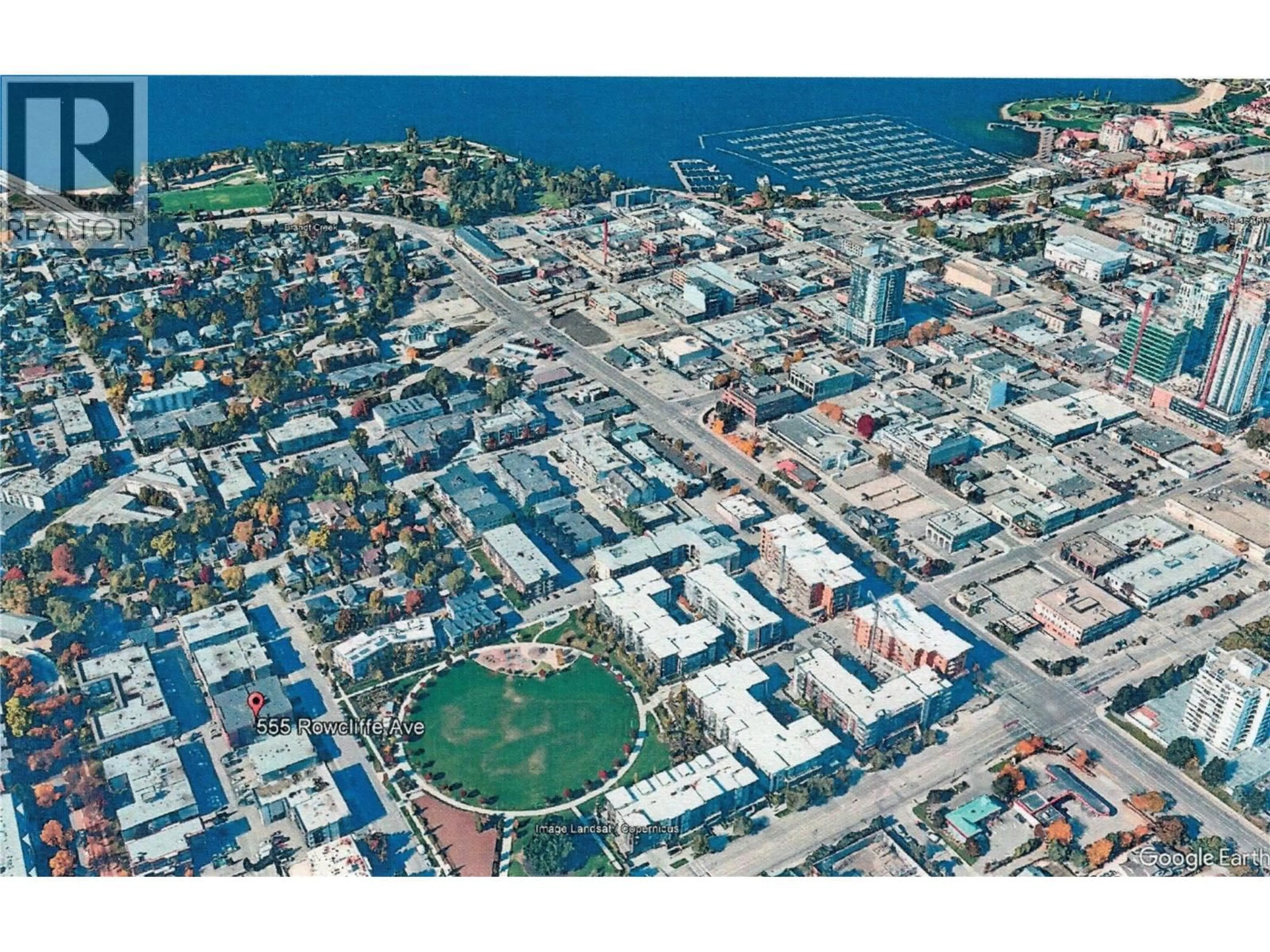 Picture of a map for 305 - 555 ROWCLIFFE AVENUE, Kelowna British Columbia V1Y5Y8