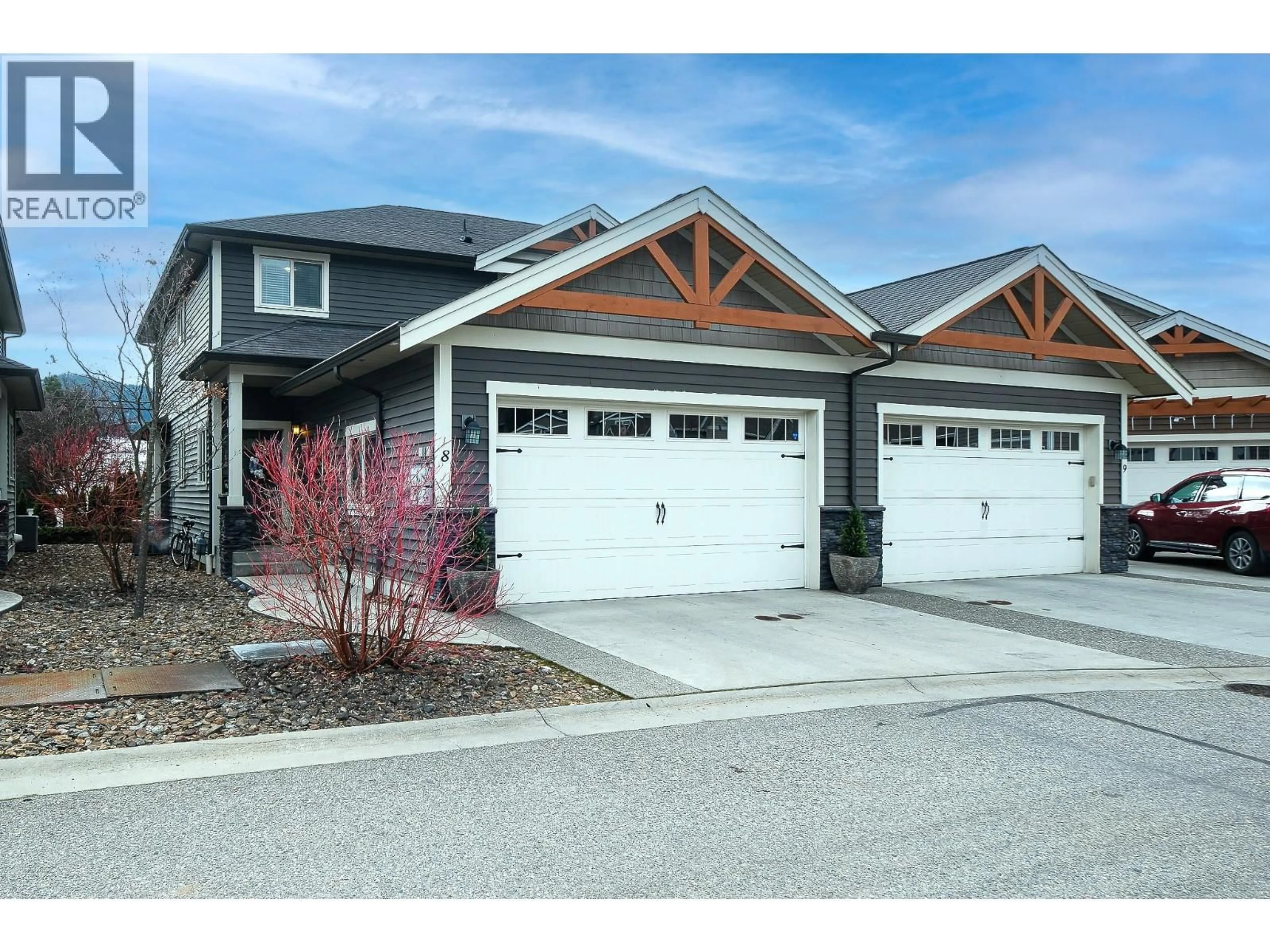 Indoor garage for 8 - 6635 TRONSON ROAD, Vernon British Columbia V1H2K4