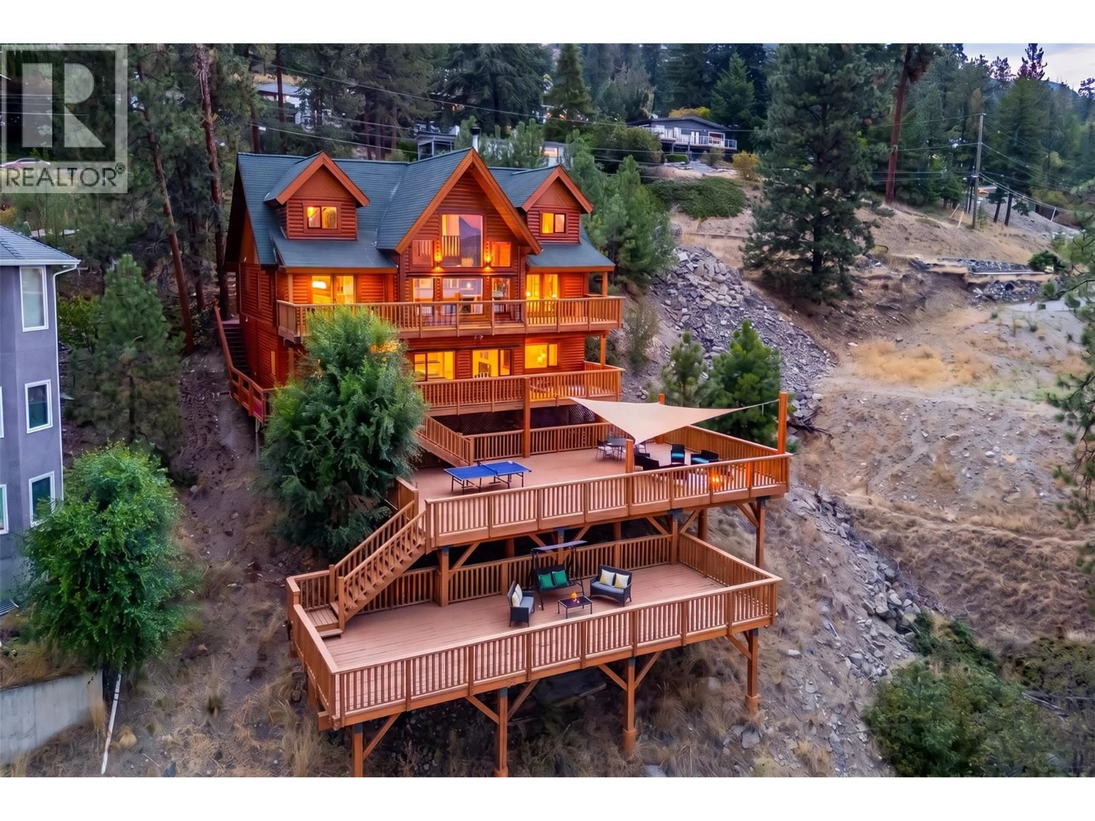 A pic from outside/outdoor area/front of a property/back of a property/a pic from drone, unknown for 1469 VANCOUVER ROAD, West Kelowna British Columbia V1Z2X6