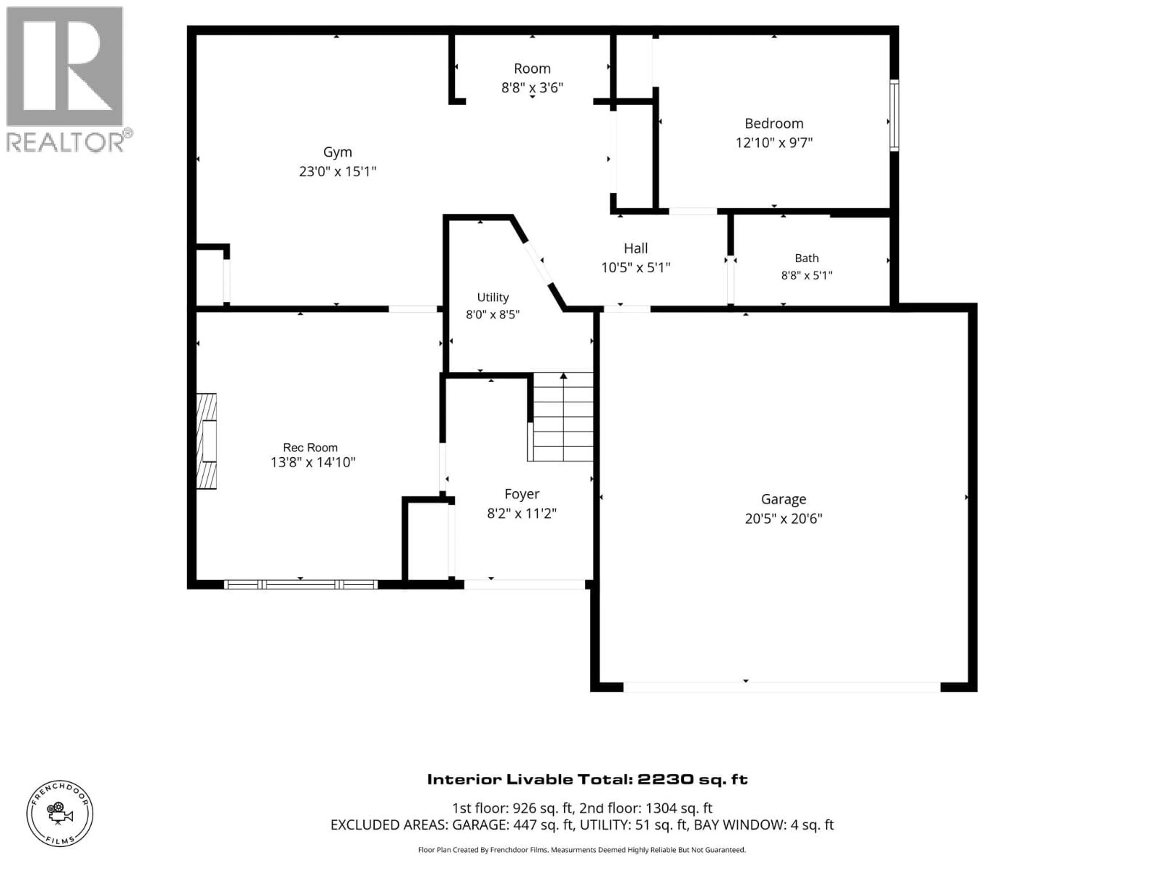 Floor plan for 1434 MT DUFFERIN DRIVE, Kamloops British Columbia V2E1S1