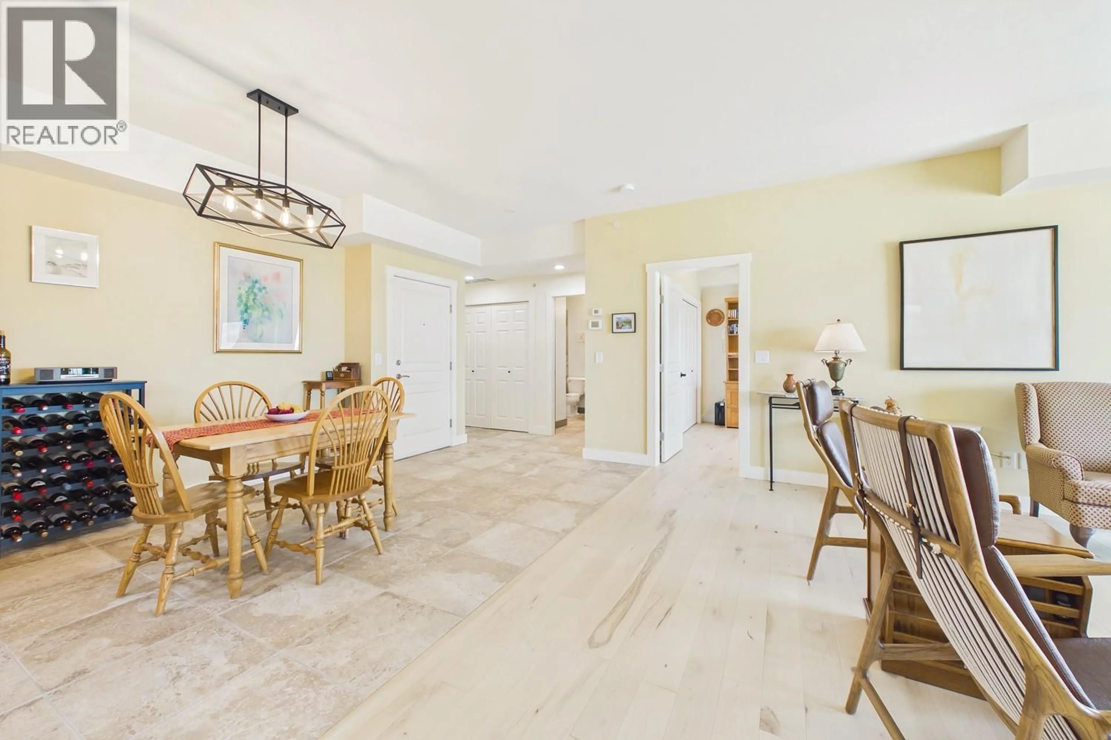 Dining room, ceramic/tile floor for 404 - 873 FORESTBROOK DRIVE, Penticton British Columbia V2A2E9