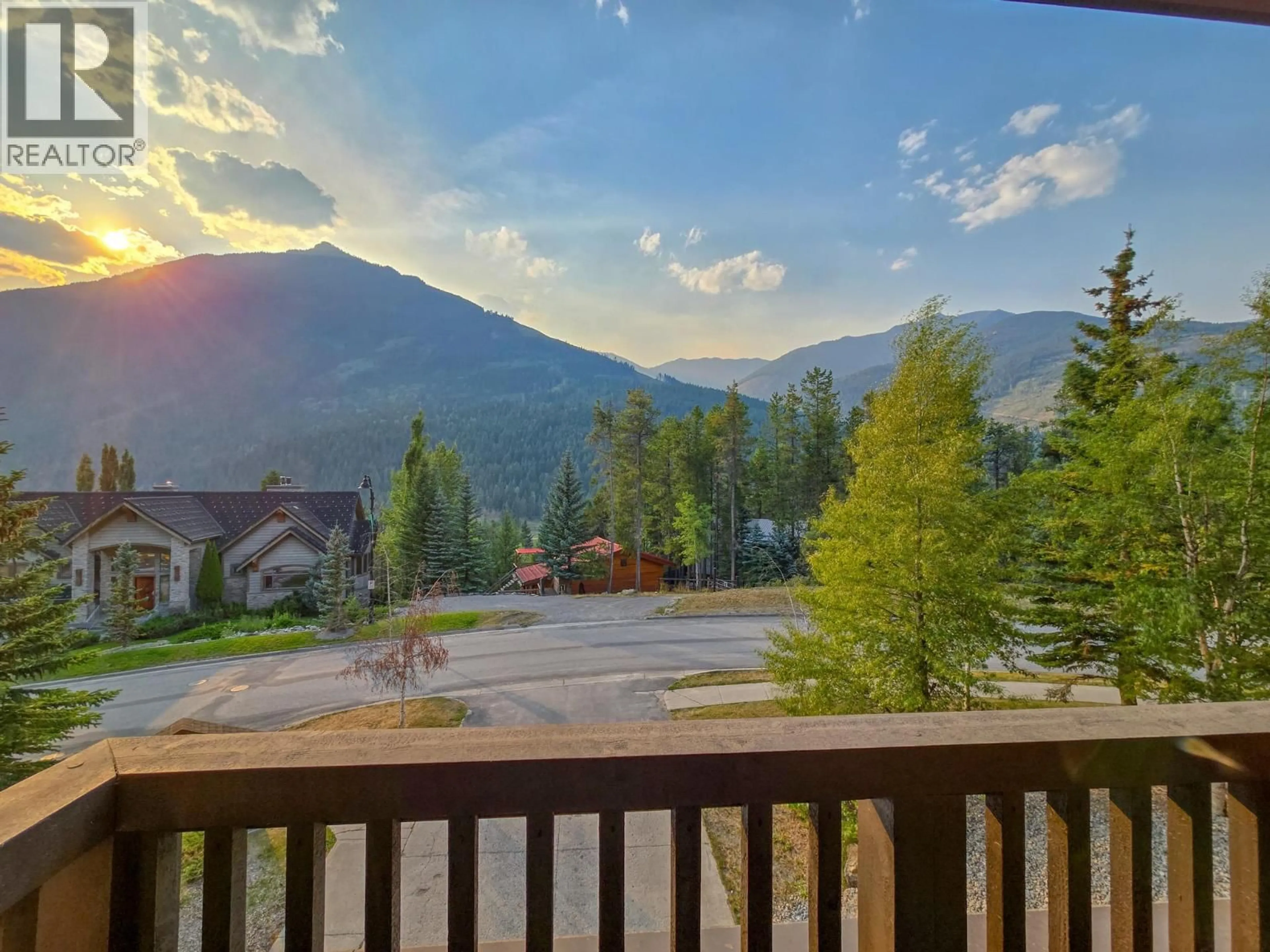 Balcony in the apartment, mountain view for 104 - 2064 SUMMIT DRIVE, Panorama British Columbia V0A1T0