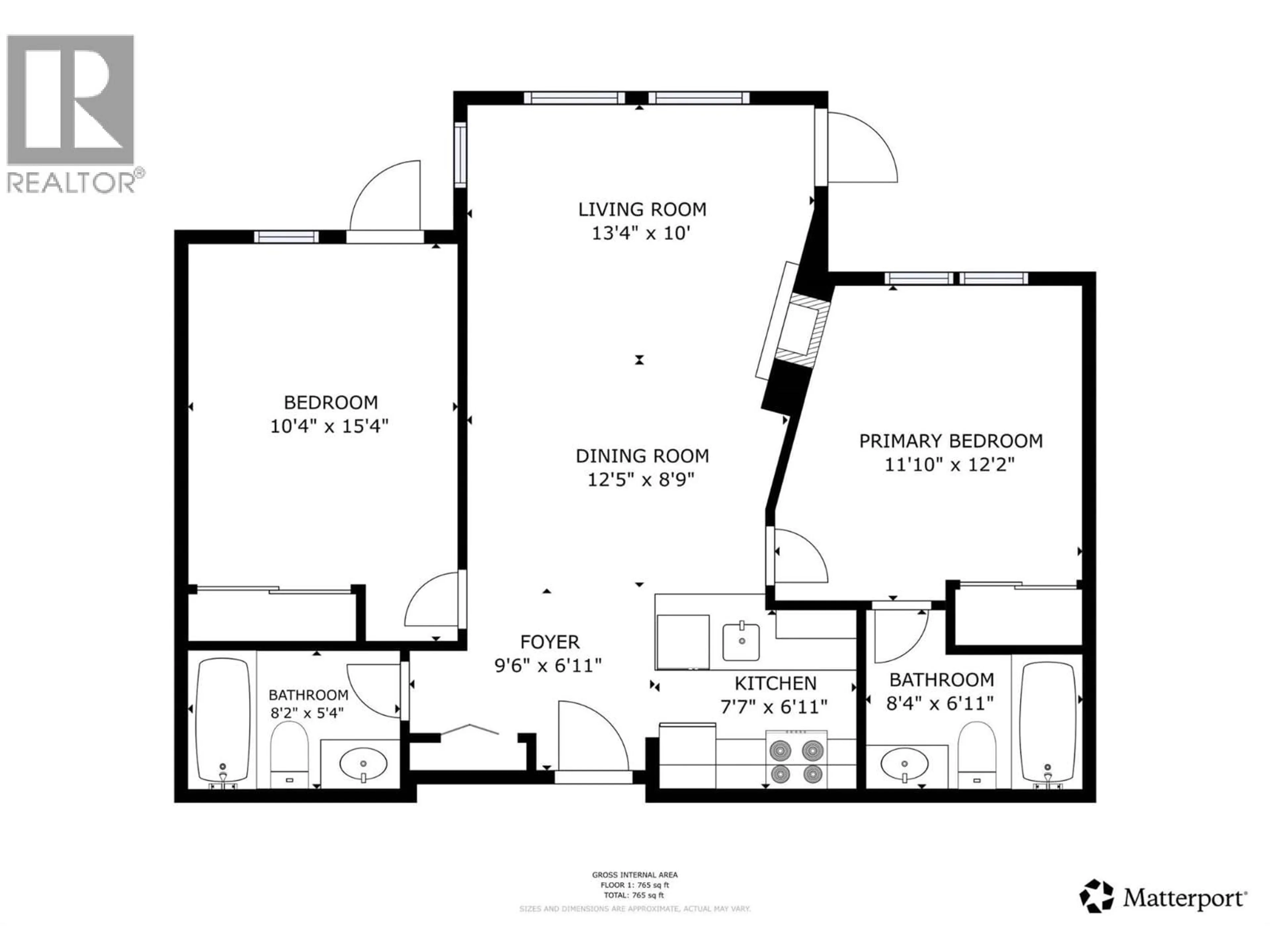 Floor plan for 104 - 2064 SUMMIT DRIVE, Panorama British Columbia V0A1T0