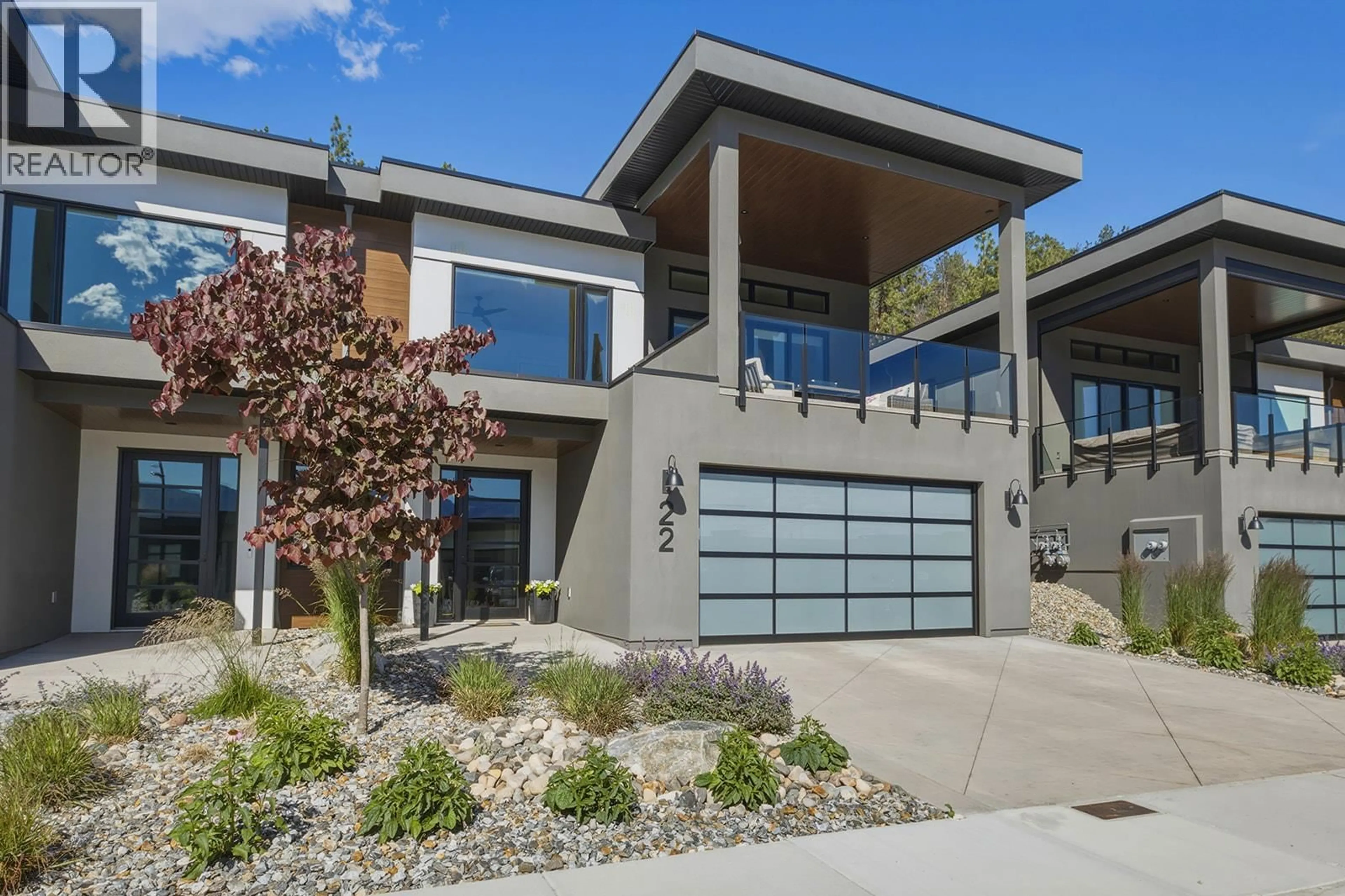Home with brick exterior material, street for 22 - 9201 OKANAGAN CENTRE ROAD WEST, Lake Country British Columbia V4V0B8