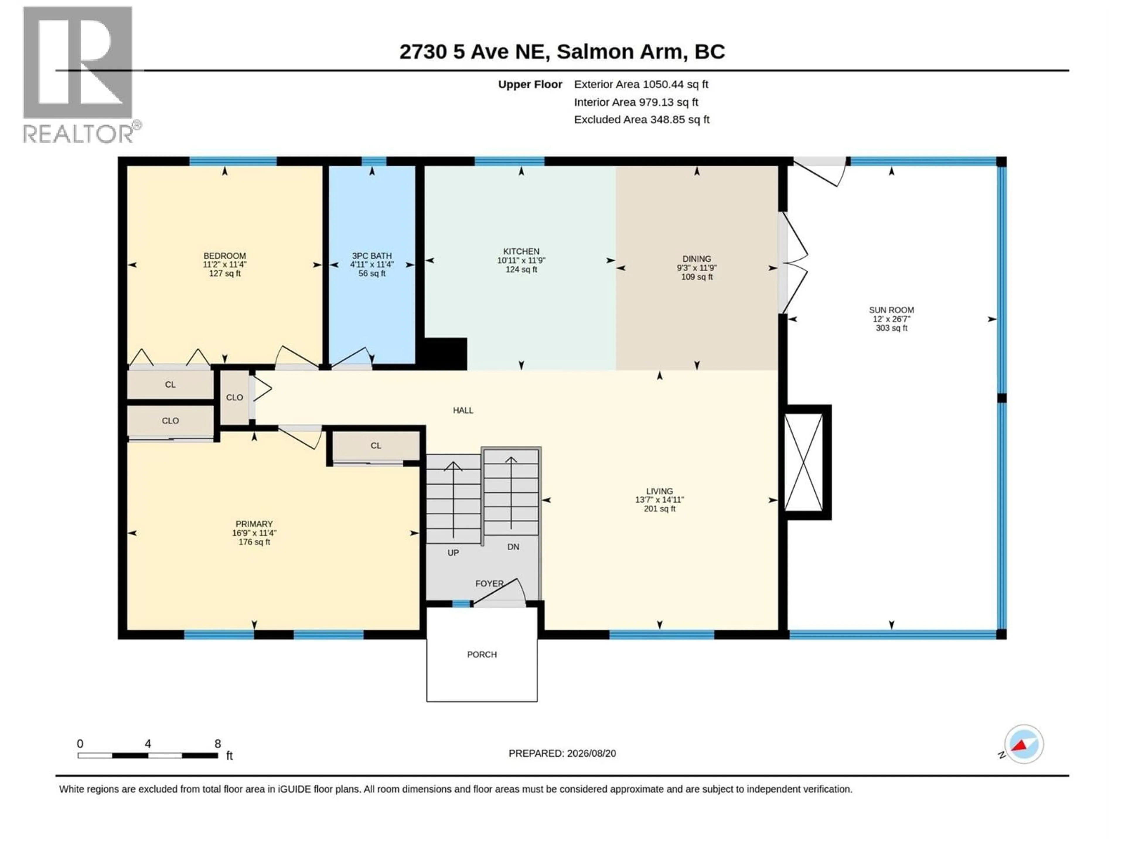 Floor plan for 2730 5 AVENUE NORTHEAST, Salmon Arm British Columbia V1E2K3