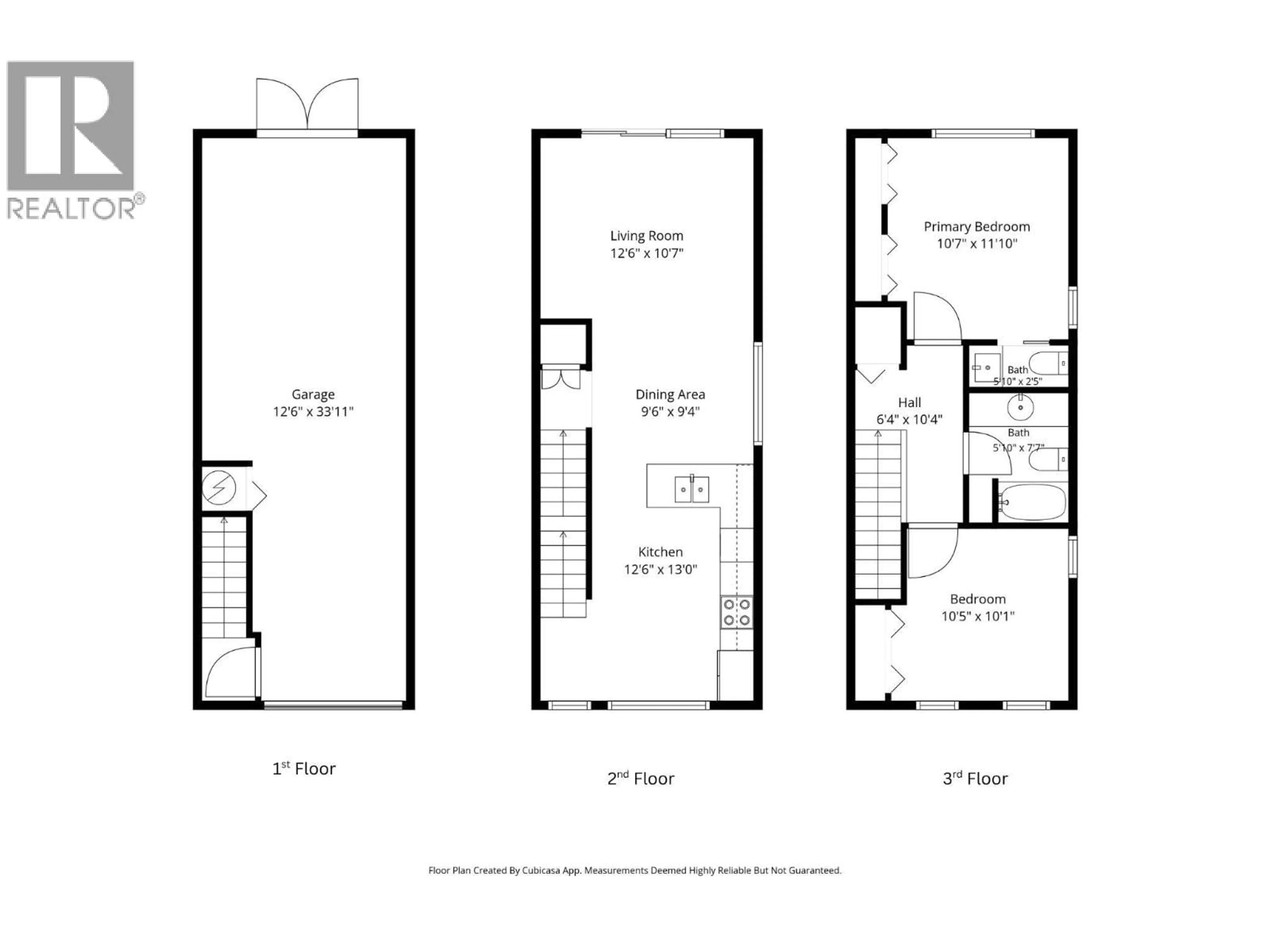 Floor plan for 12 - 1110 HUGH ALLAN DRIVE, Kamloops British Columbia V1S0B5