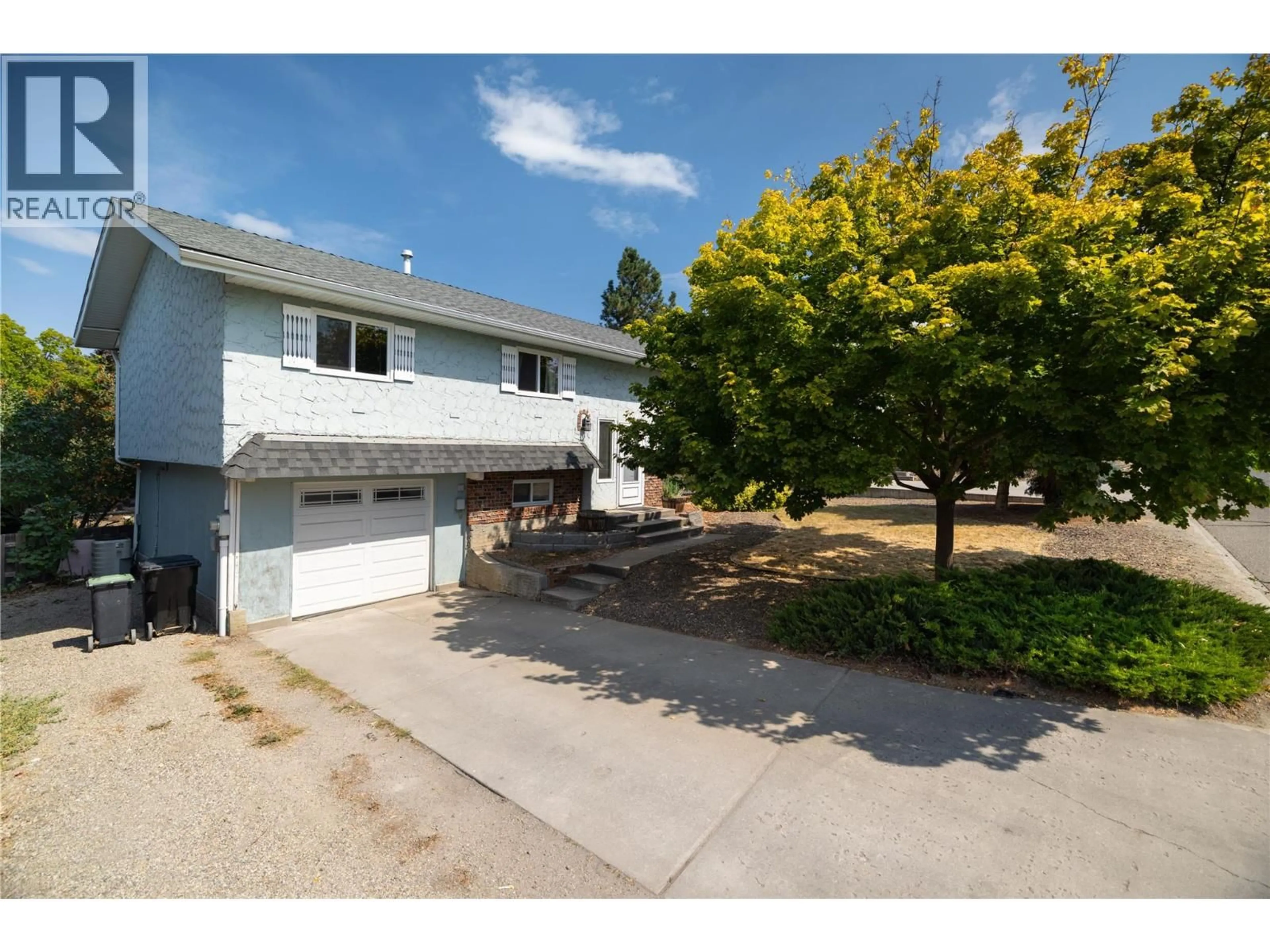 A pic from outside/outdoor area/front of a property/back of a property/a pic from drone, street for 1205 43 AVENUE, Vernon British Columbia V1T8J9