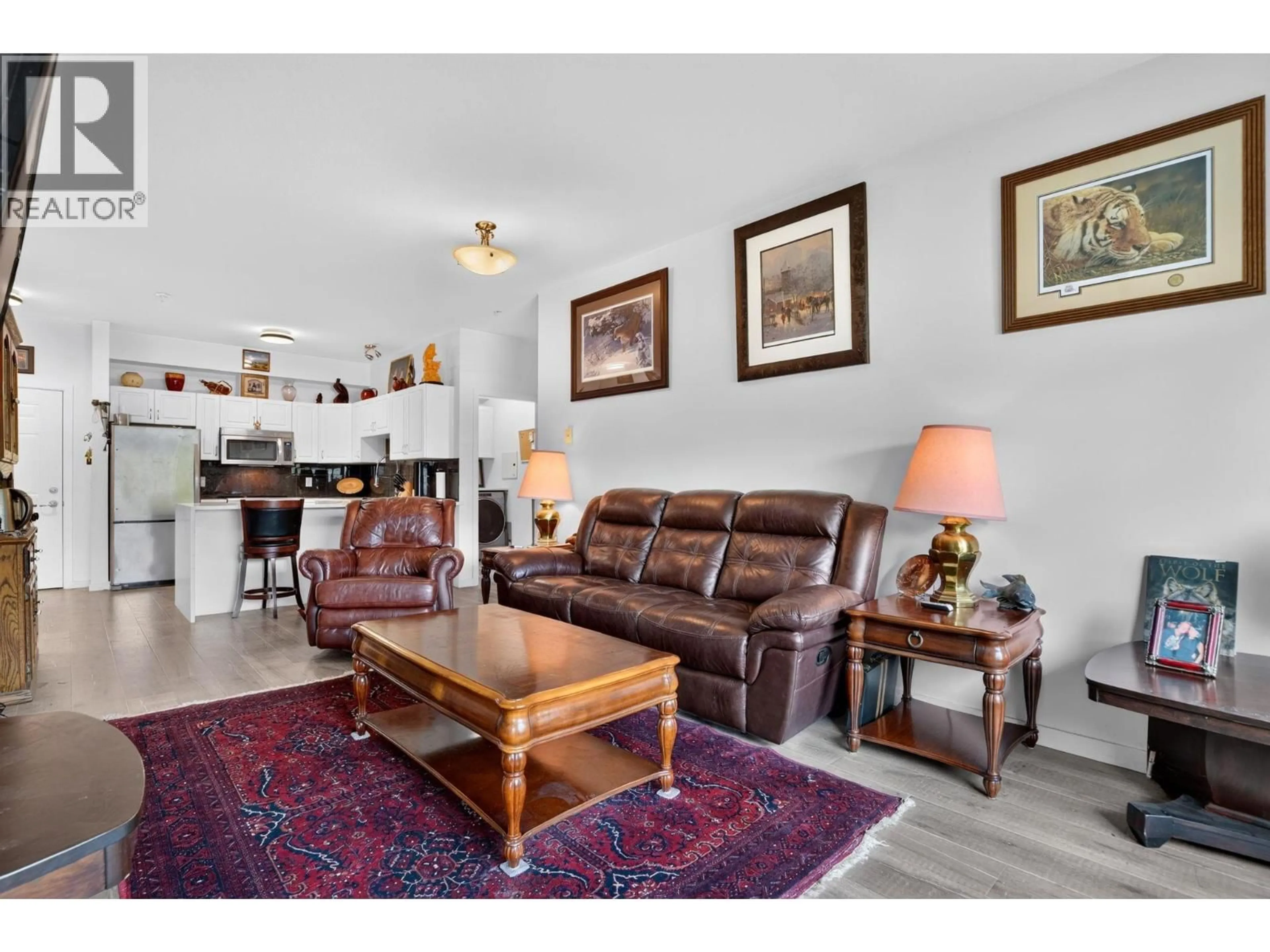 Living room with furniture, unknown for 110 - 770 RUTLAND ROAD, Kelowna British Columbia V1X3B7