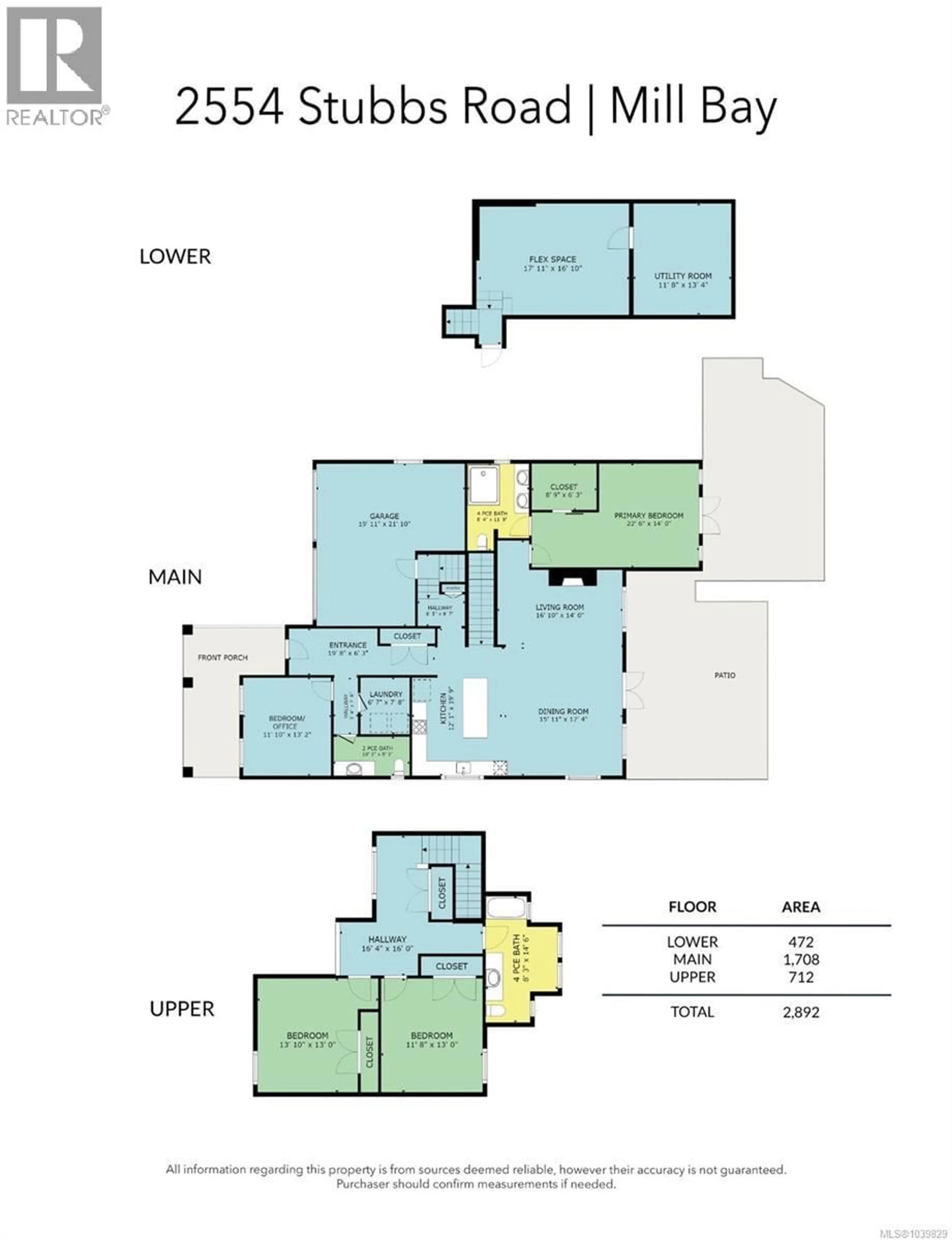 Floor plan for 2554 STUBBS ROAD, Mill Bay British Columbia V8H1H6