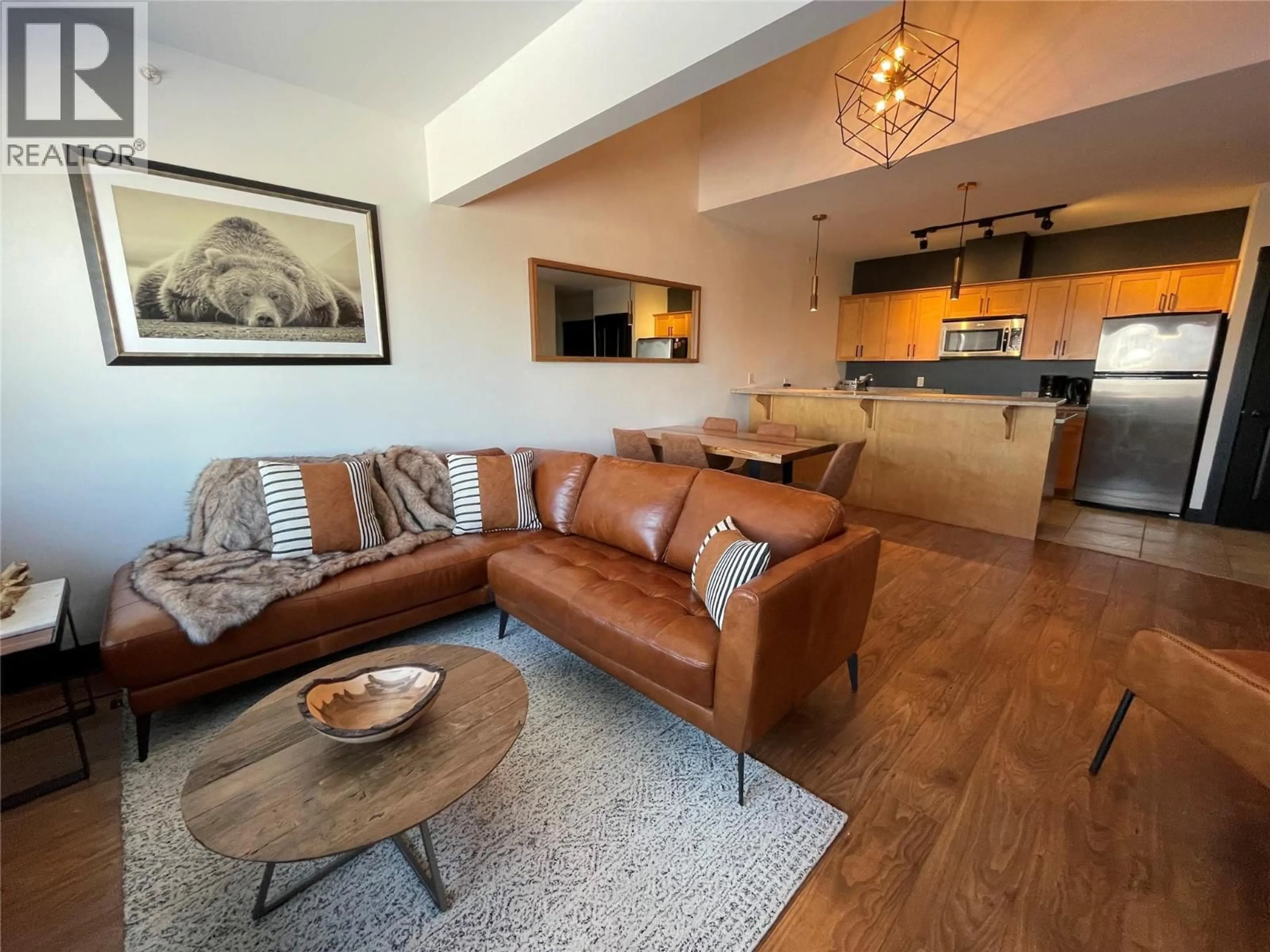 Living room with furniture, unknown for 403 - 1420 PALLISER TRAIL, Golden British Columbia V0A1H0